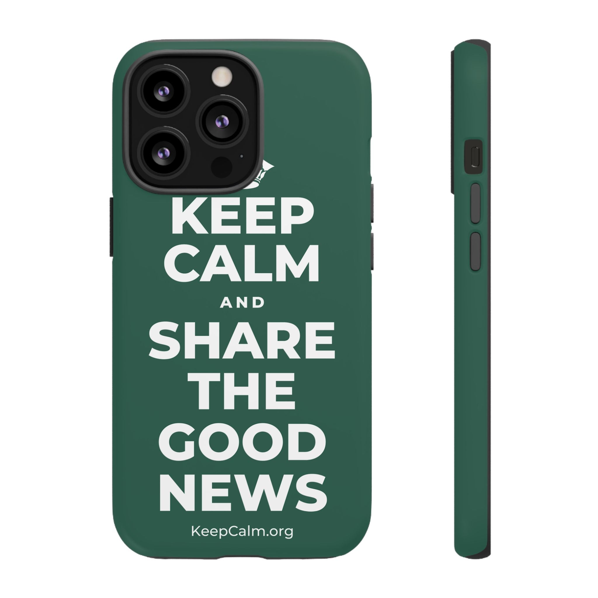 KEEP CALM AND SHARE THE GOOD NEWS Phone Case