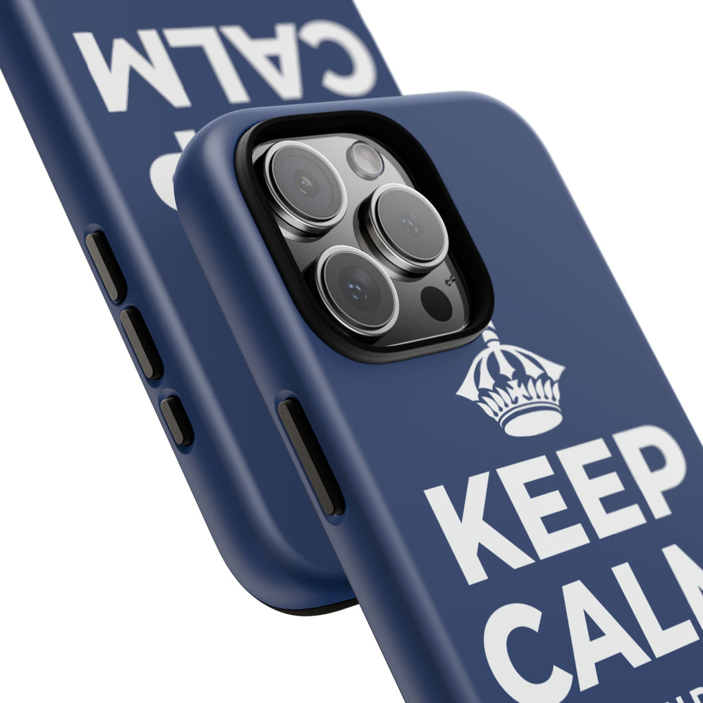 KEEP CALM AND 🐝 😄 Phone Case