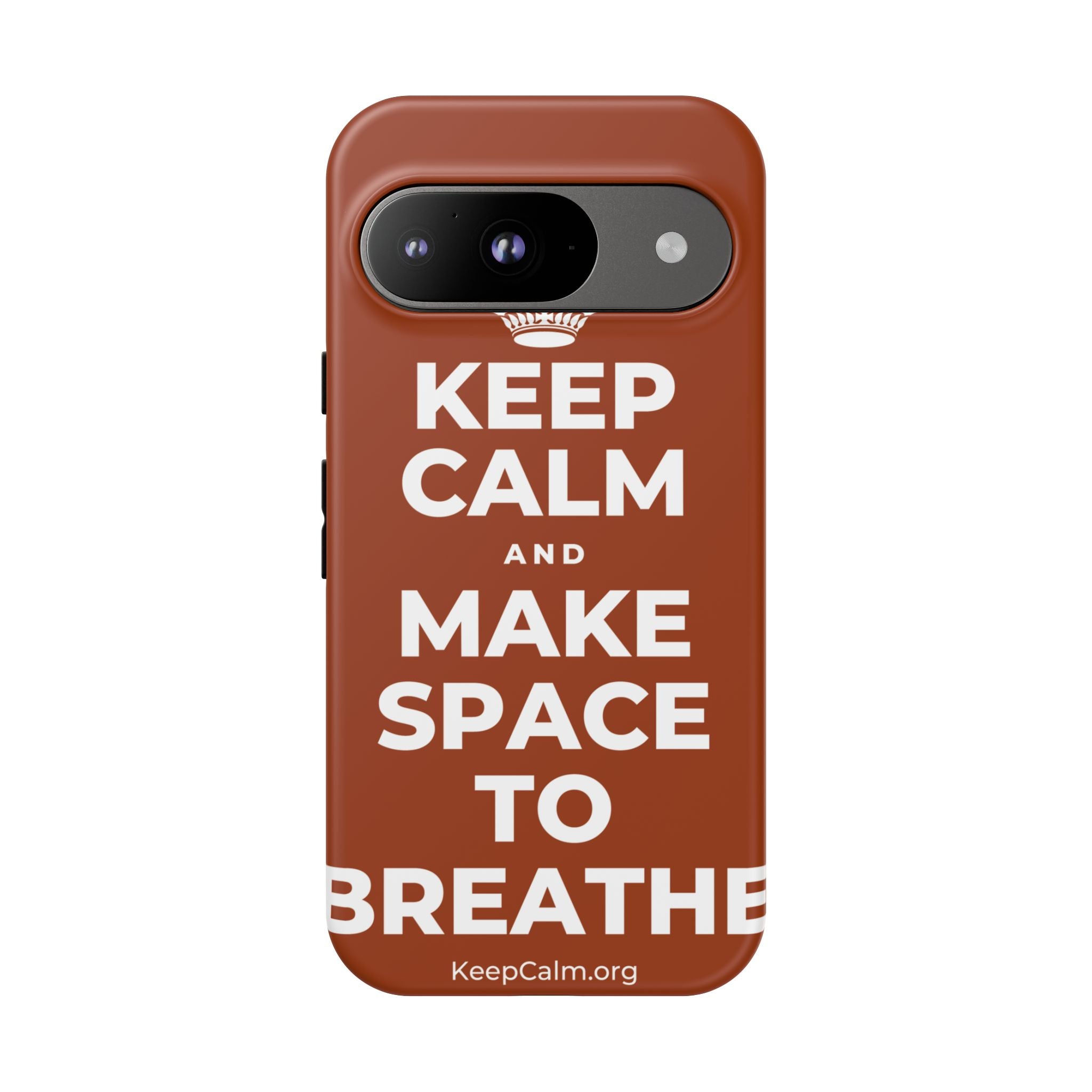 KEEP CALM AND MAKE SPACE TO BREATHE Phone Case