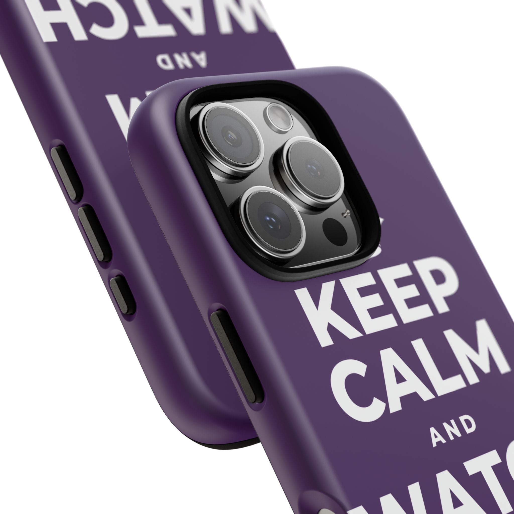 KEEP CALM AND WATCH THE CLOUDS Phone Case