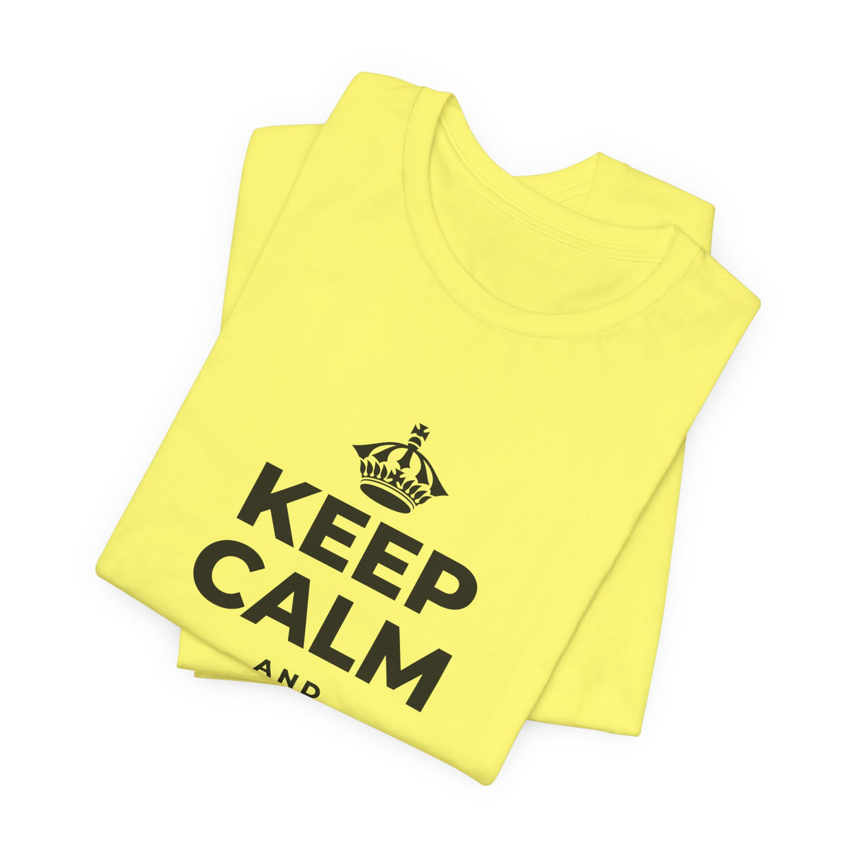 KEEP CALM AND FIND THE HORIZON T-Shirt (Soft Cream–Heather Mauve)