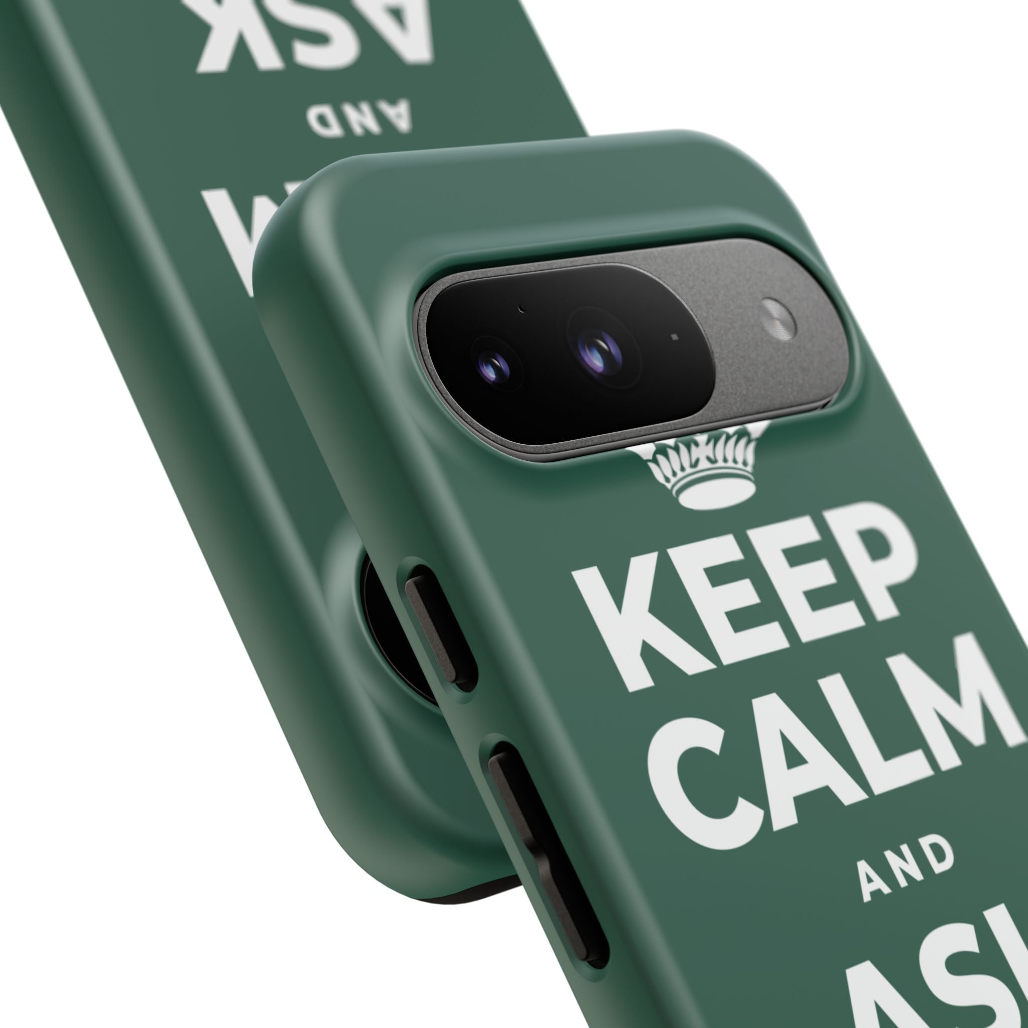 KEEP CALM AND ASK FOR HELP Phone Case