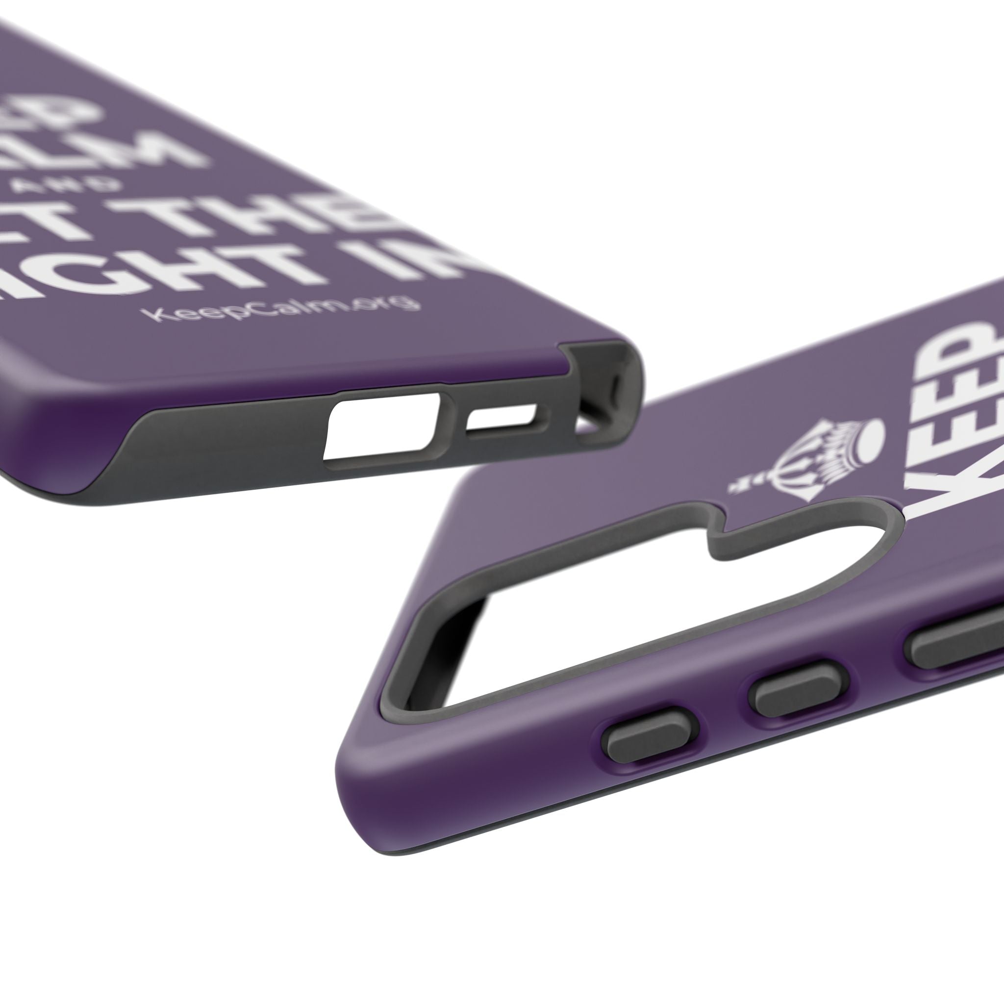 KEEP CALM AND LET THE LIGHT IN Phone Case