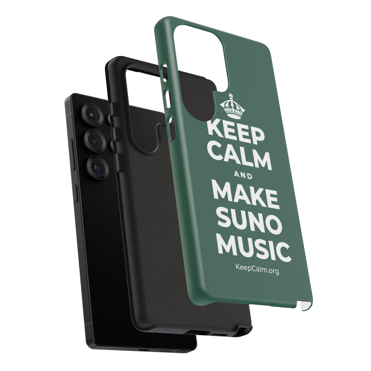 KEEP CALM AND MAKE SUNO MUSIC Phone Case