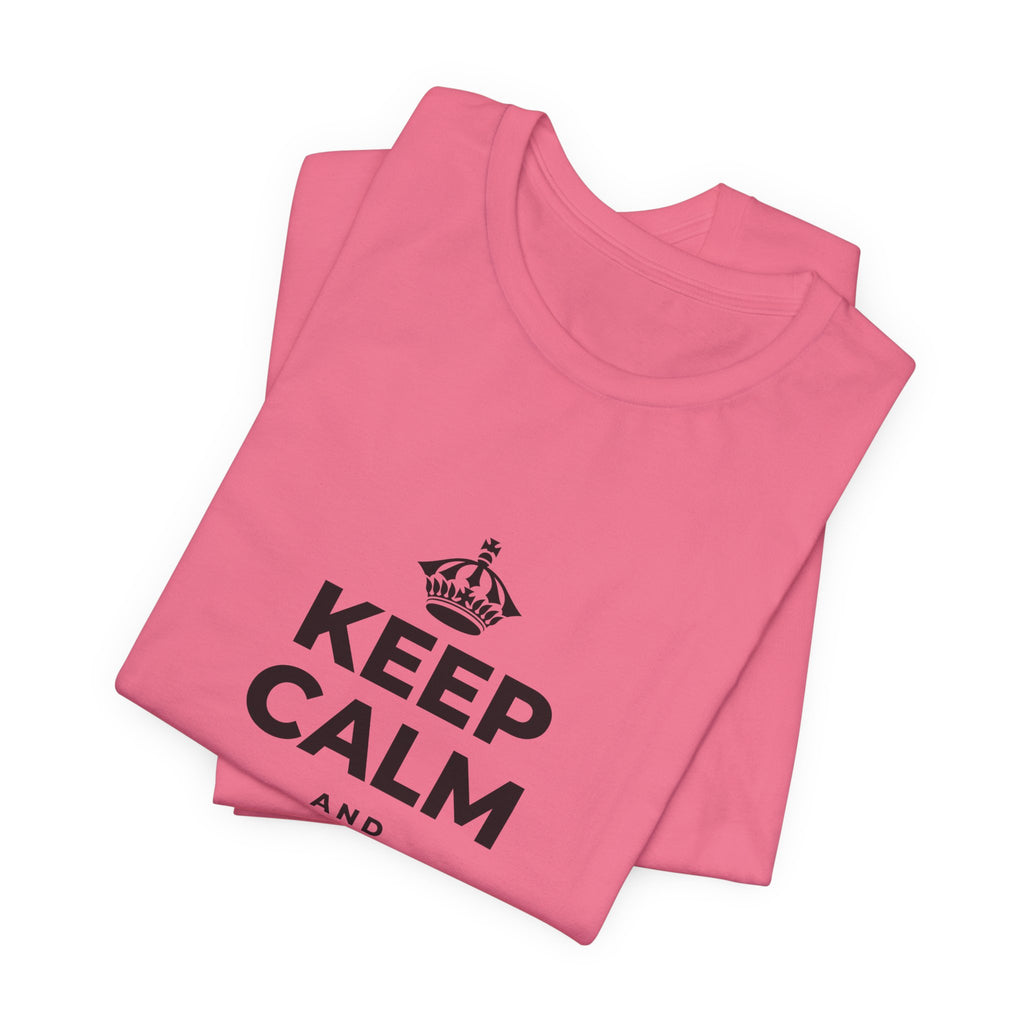 KEEP CALM AND FREE YOURSELF T-Shirt (Military Green–Autumn)