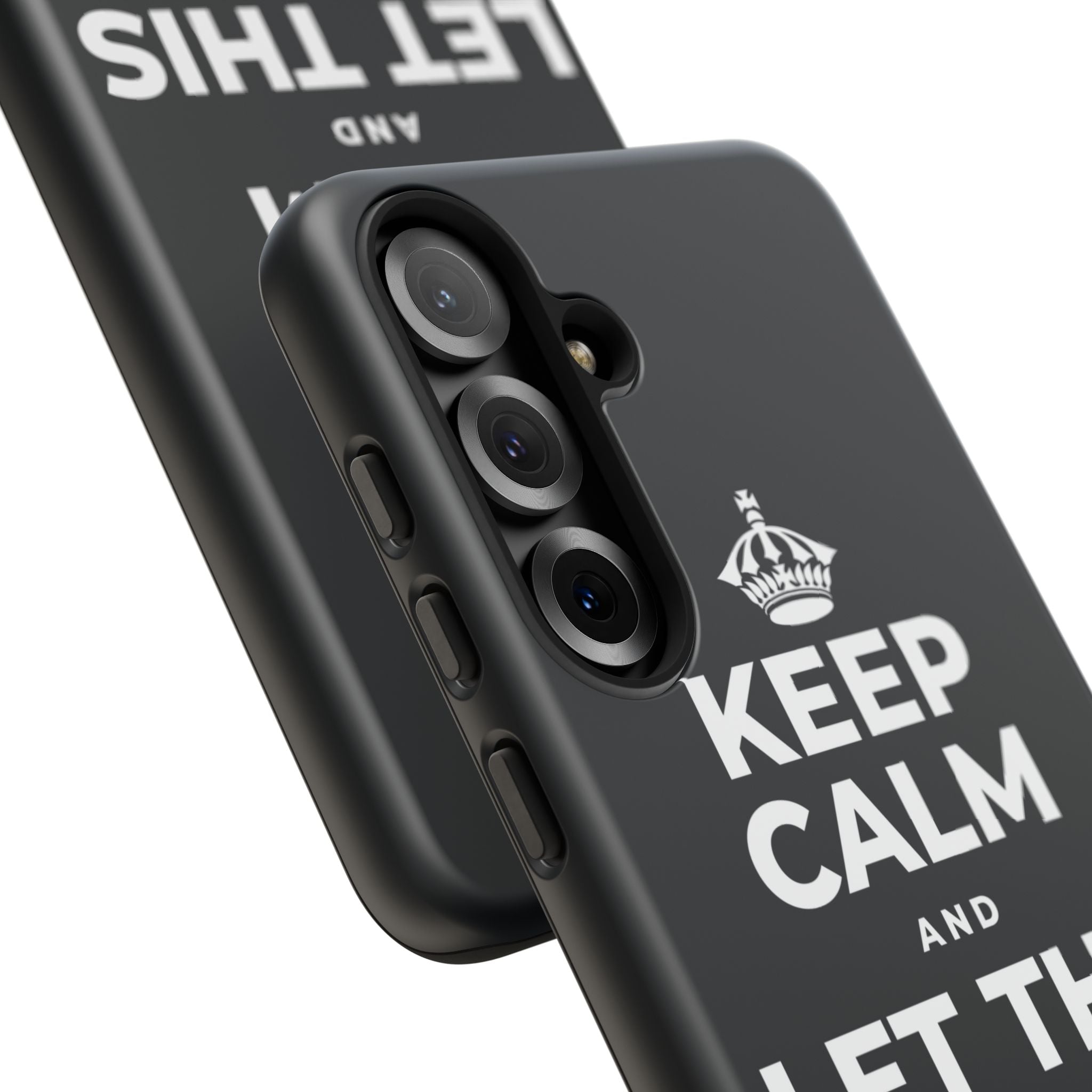 KEEP CALM AND LET THIS FEELING PASS Phone Case (Dark)