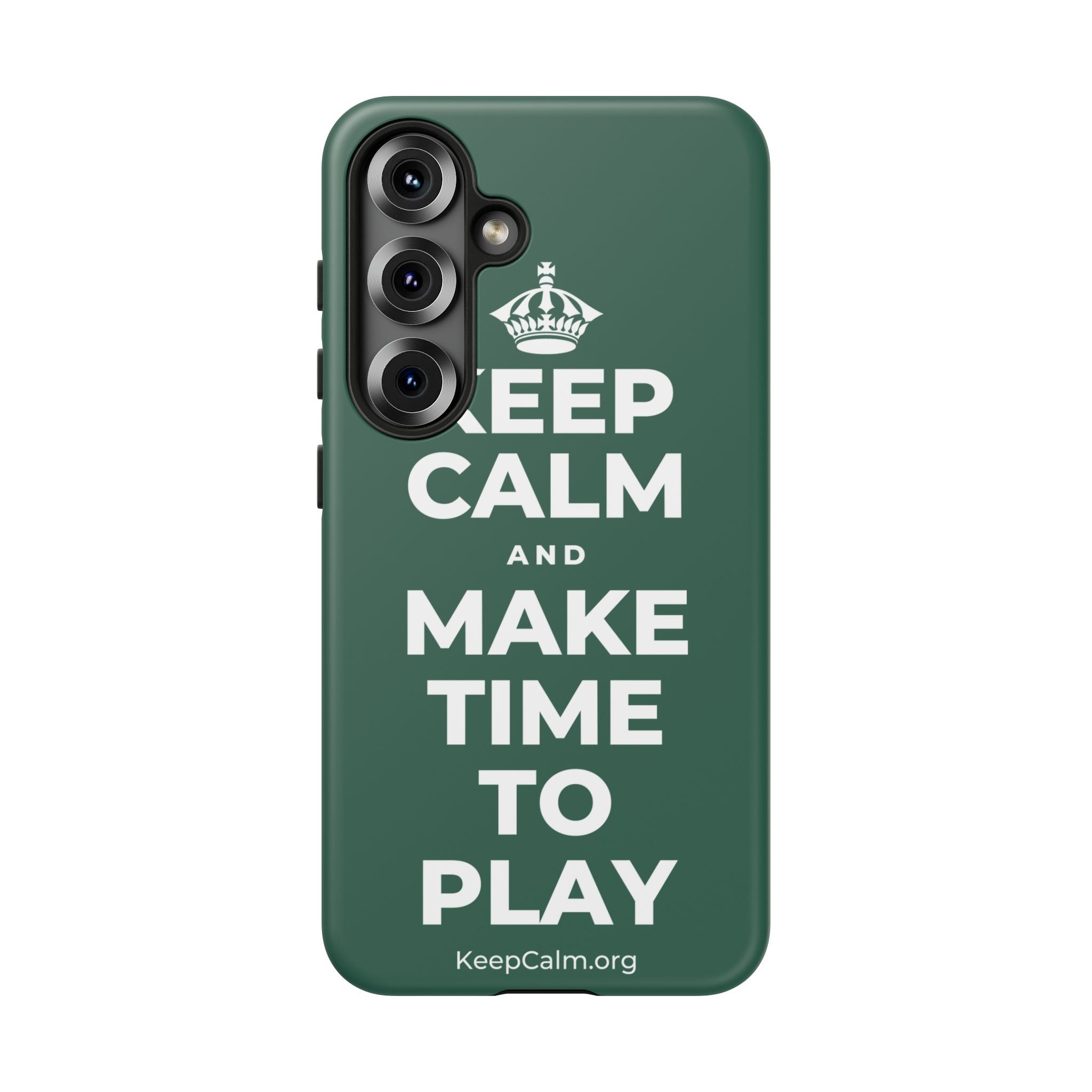KEEP CALM AND MAKE TIME TO PLAY Phone Case