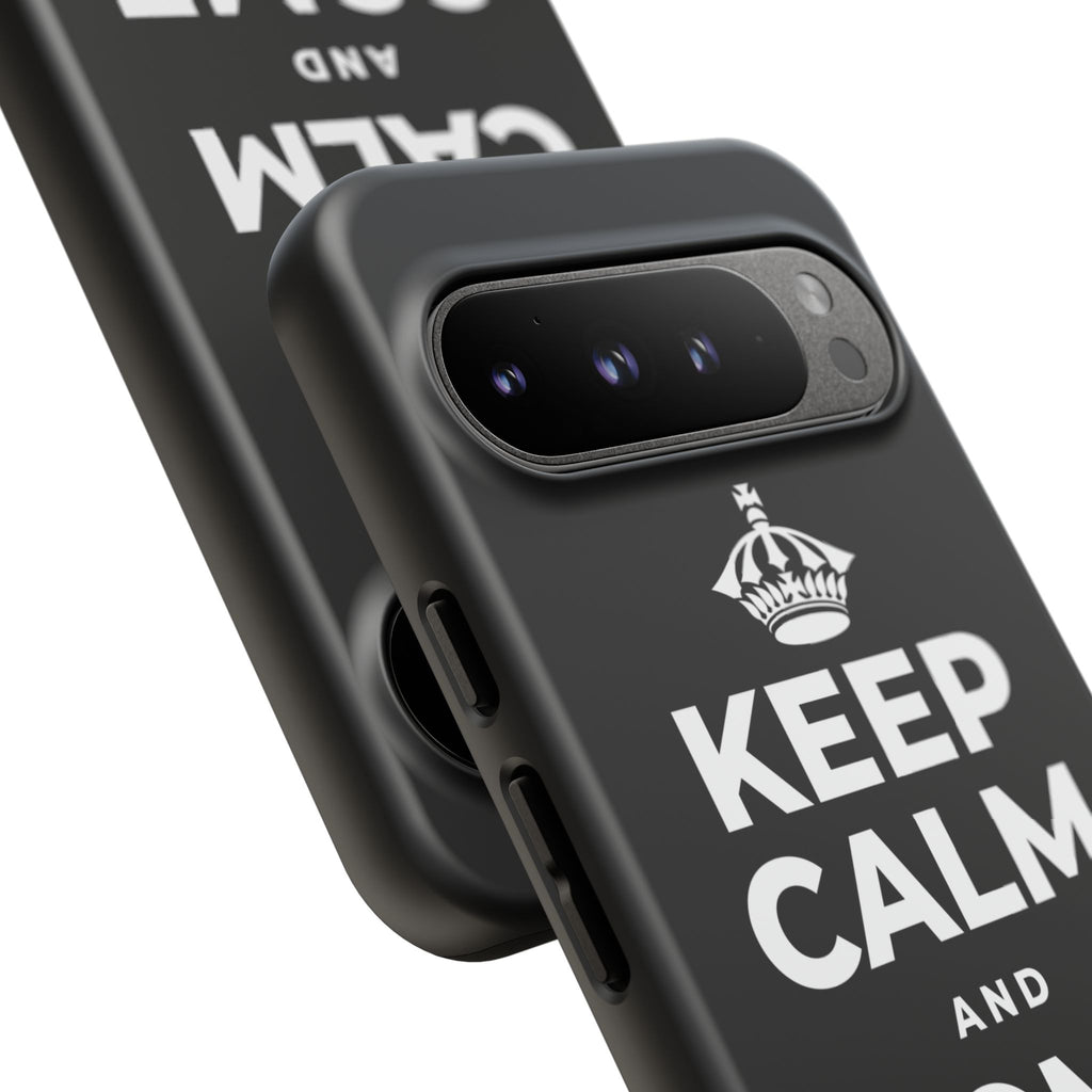 KEEP CALM AND COME HOME Phone Case