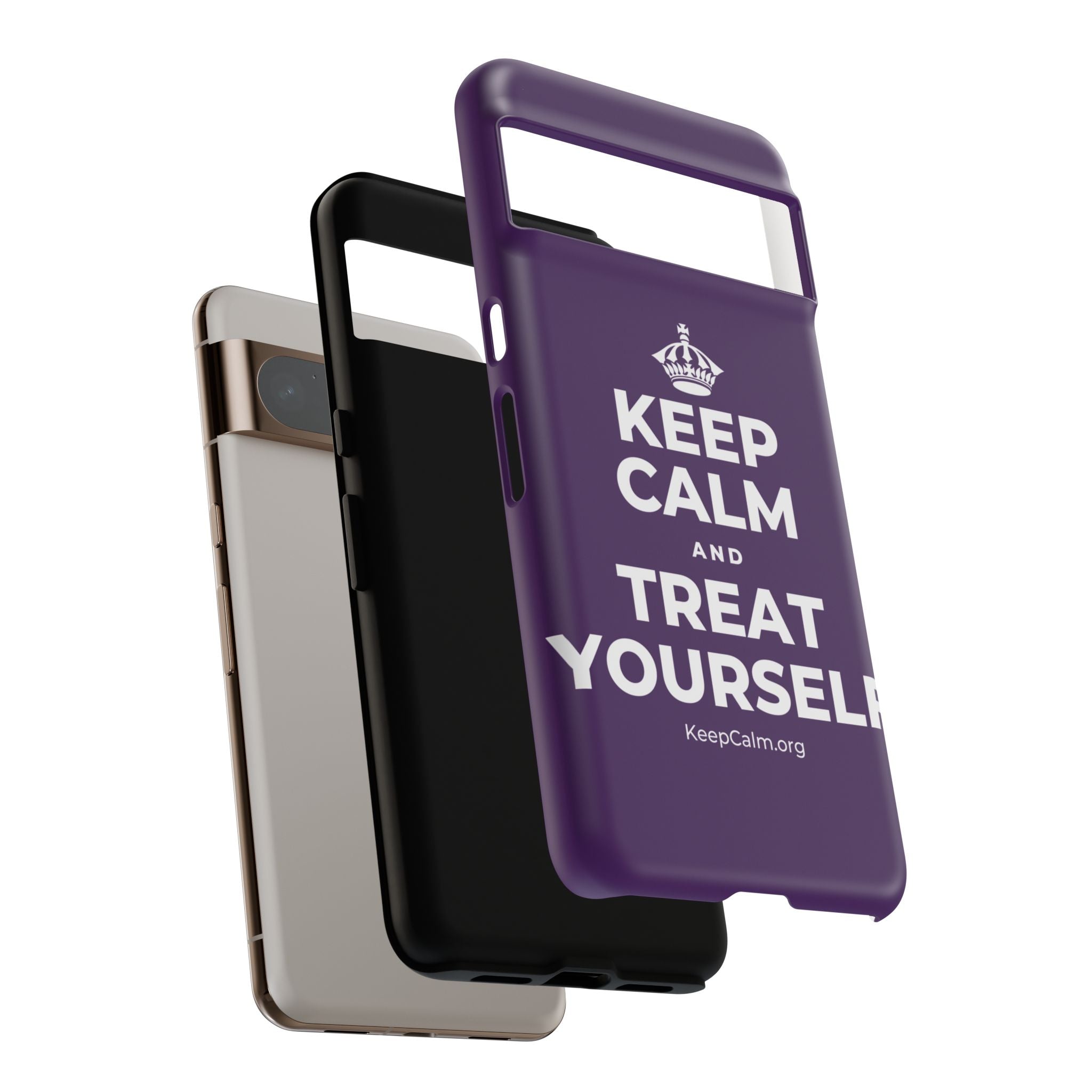 KEEP CALM AND TREAT YOURSELF Phone Case