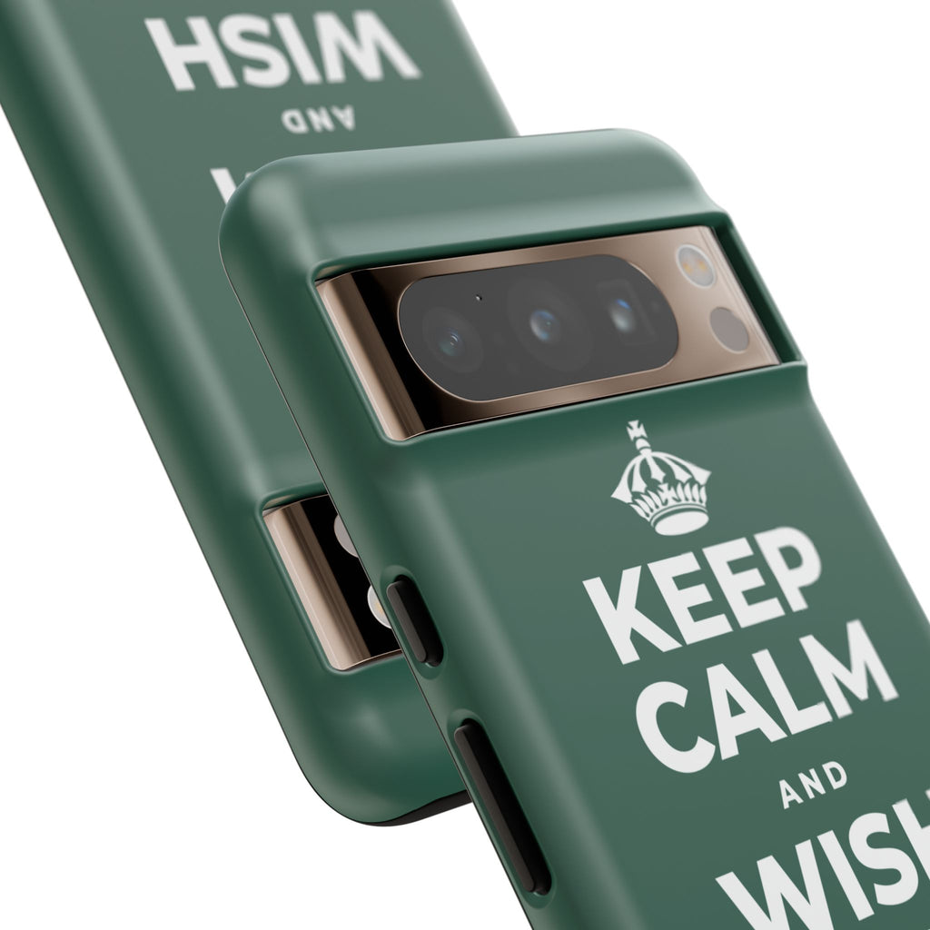 KEEP CALM AND WISH UPON A ⭐ Phone Case