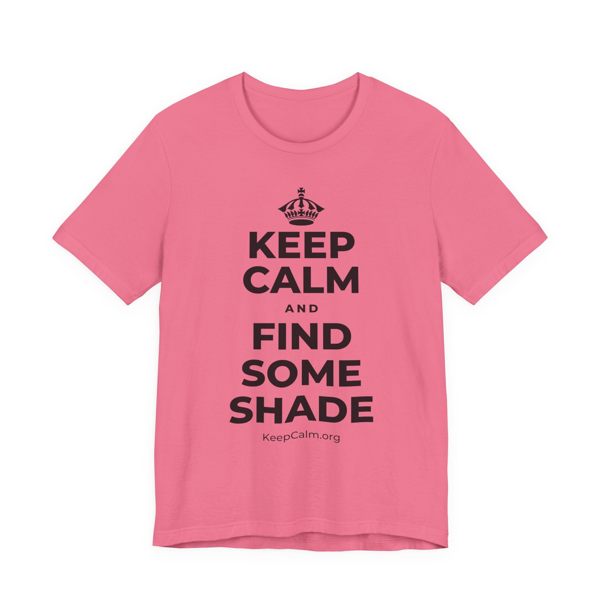 KEEP CALM AND FIND SOME SHADE T-Shirt (Military Green–Autumn)