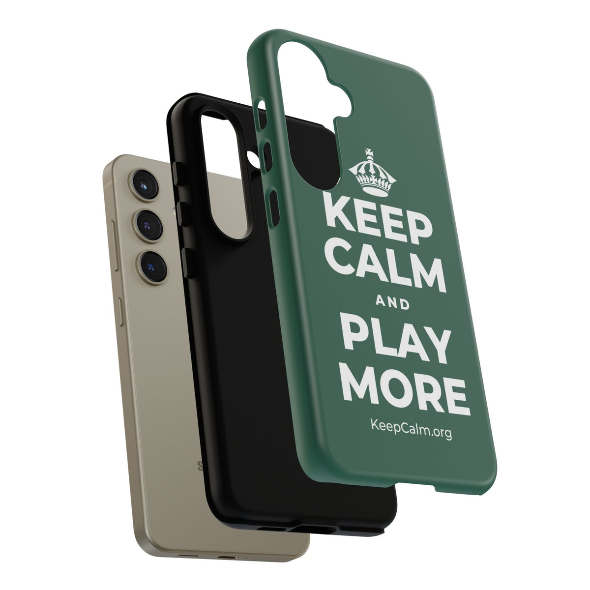 KEEP CALM AND PLAY MORE Phone Case