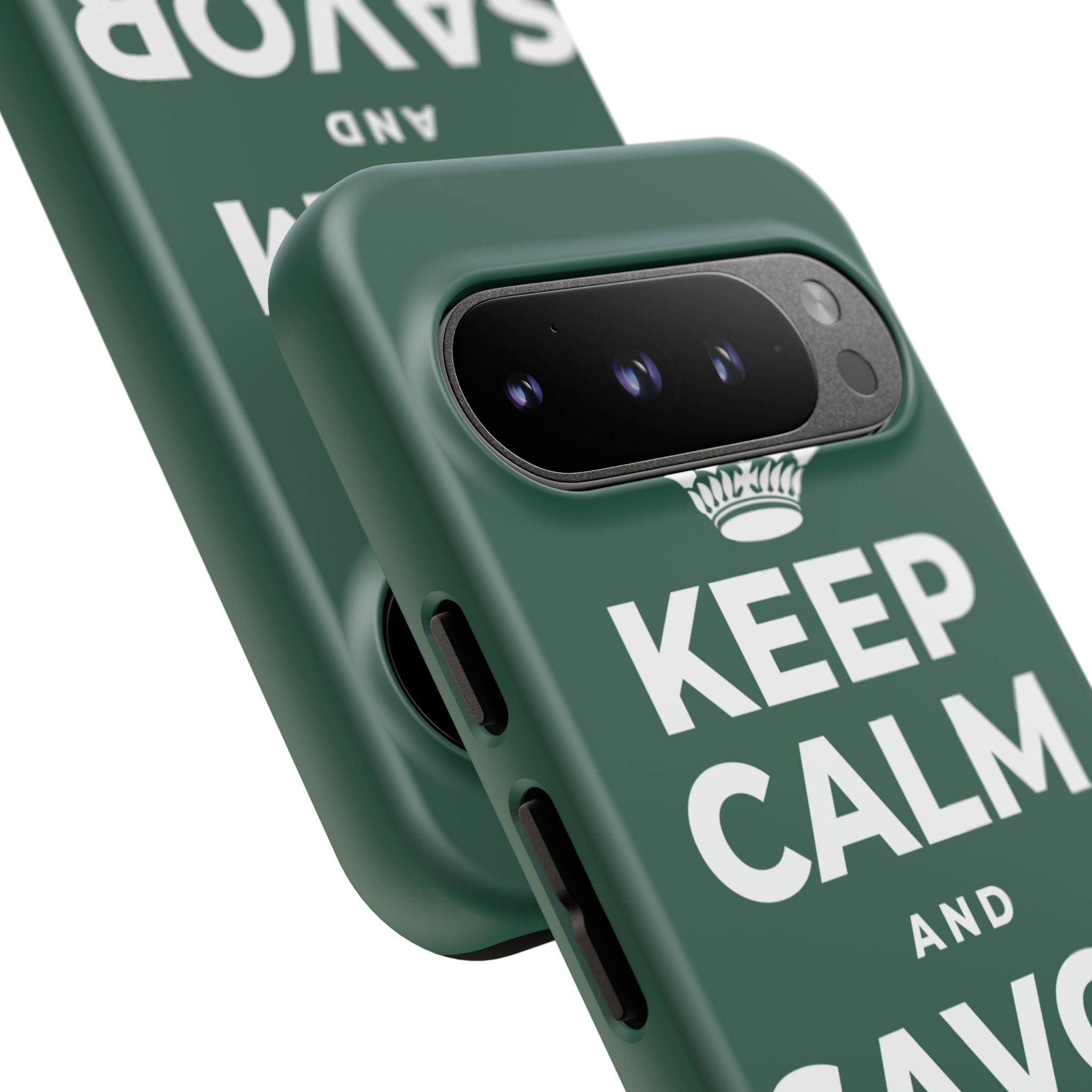 KEEP CALM AND SAVOR THE SIMPLE Phone Case