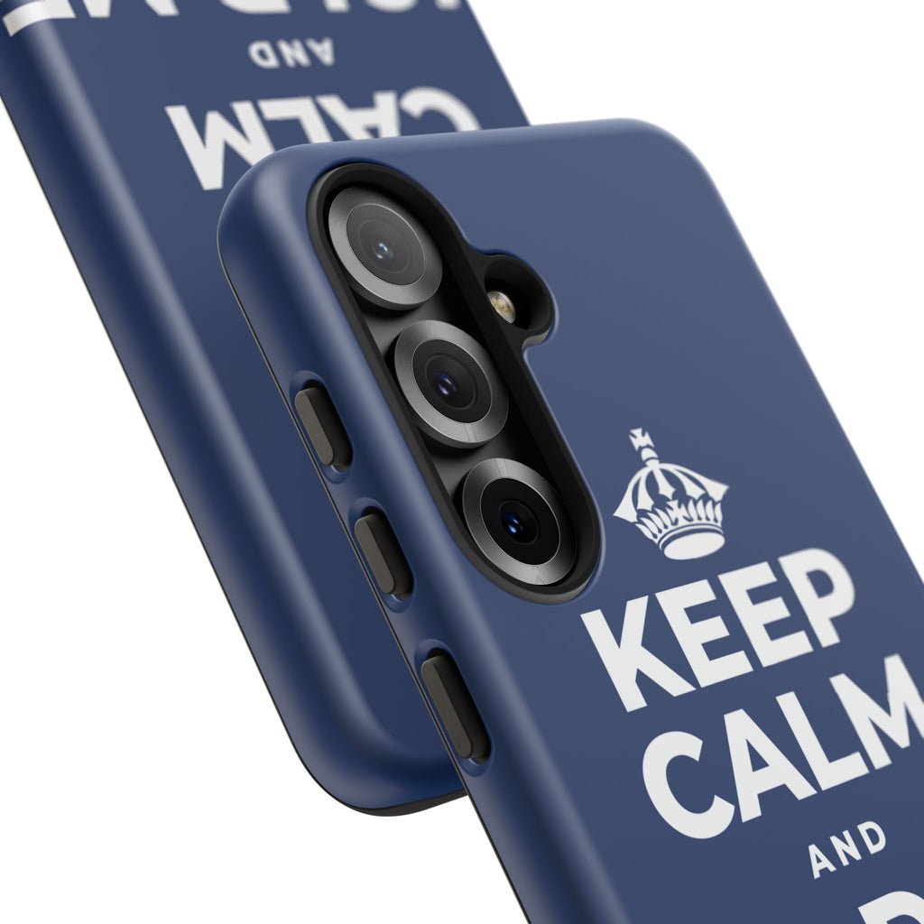 KEEP CALM AND HOLD ME CLOSE Phone Case
