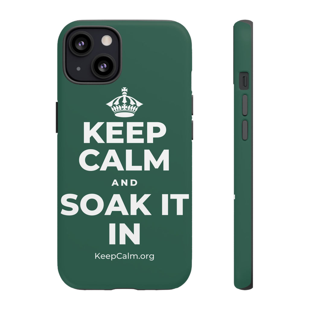 KEEP CALM AND SOAK IT IN Phone Case