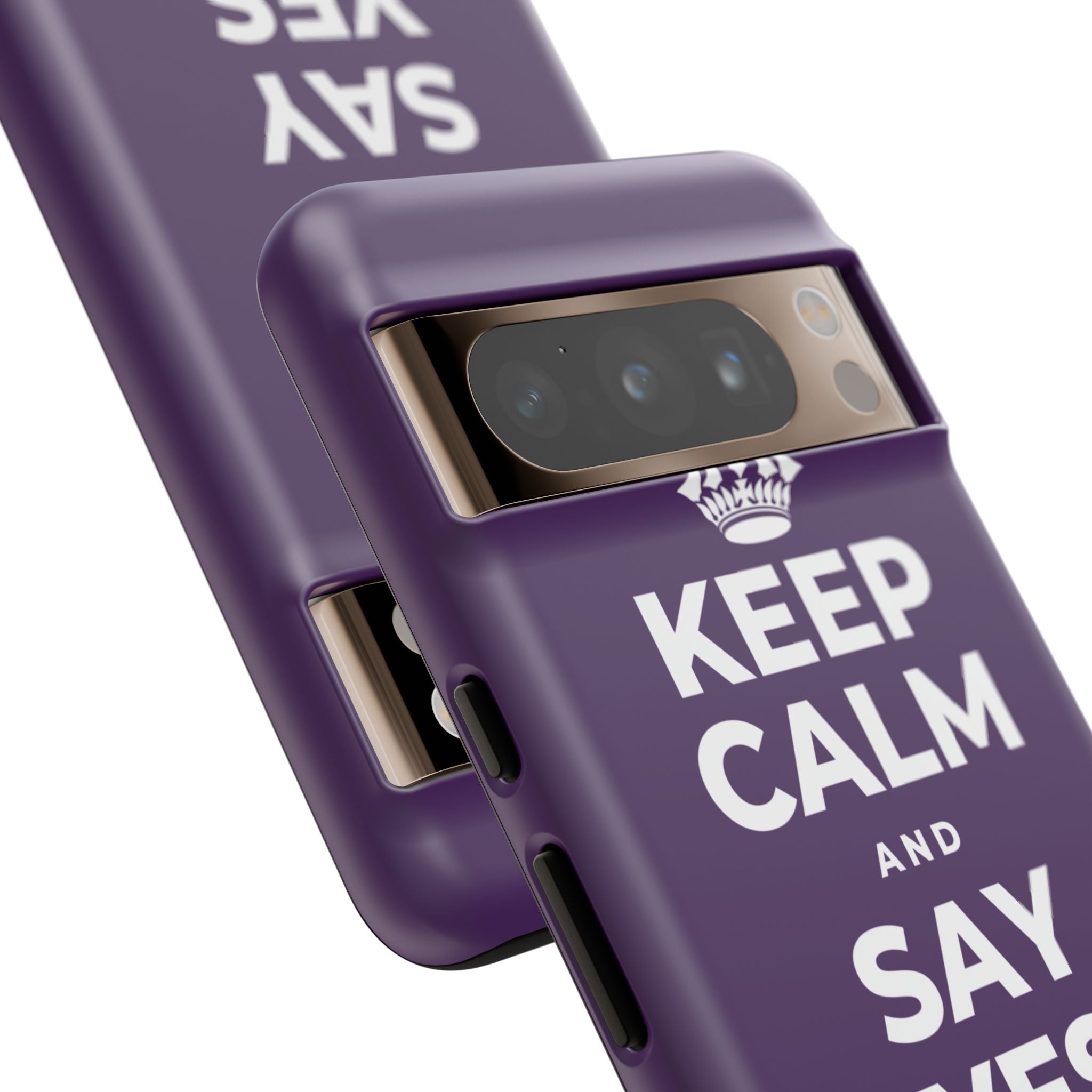 KEEP CALM AND SAY YES TO JOY Phone Case