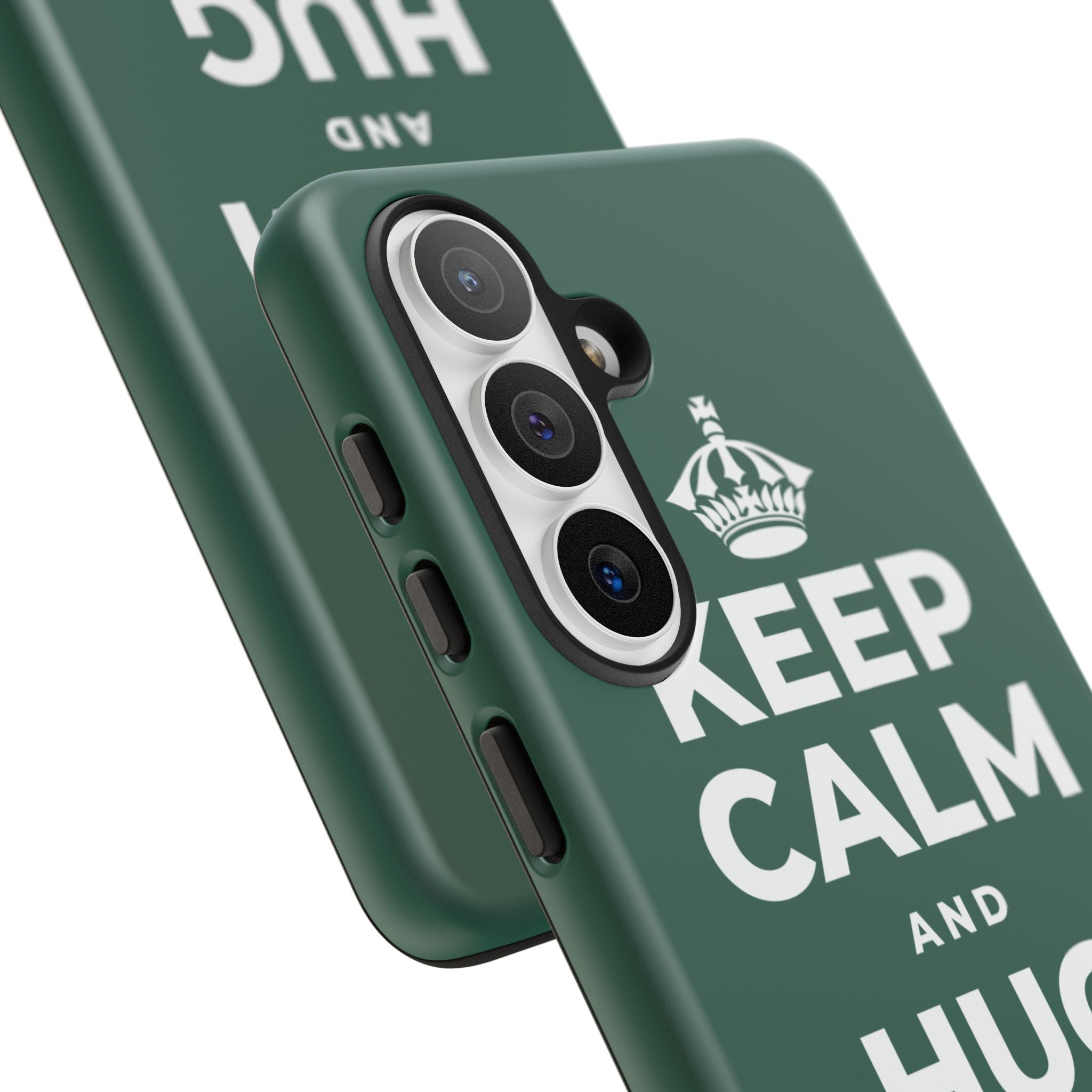 KEEP CALM AND HUG YOUR DOG Phone Case