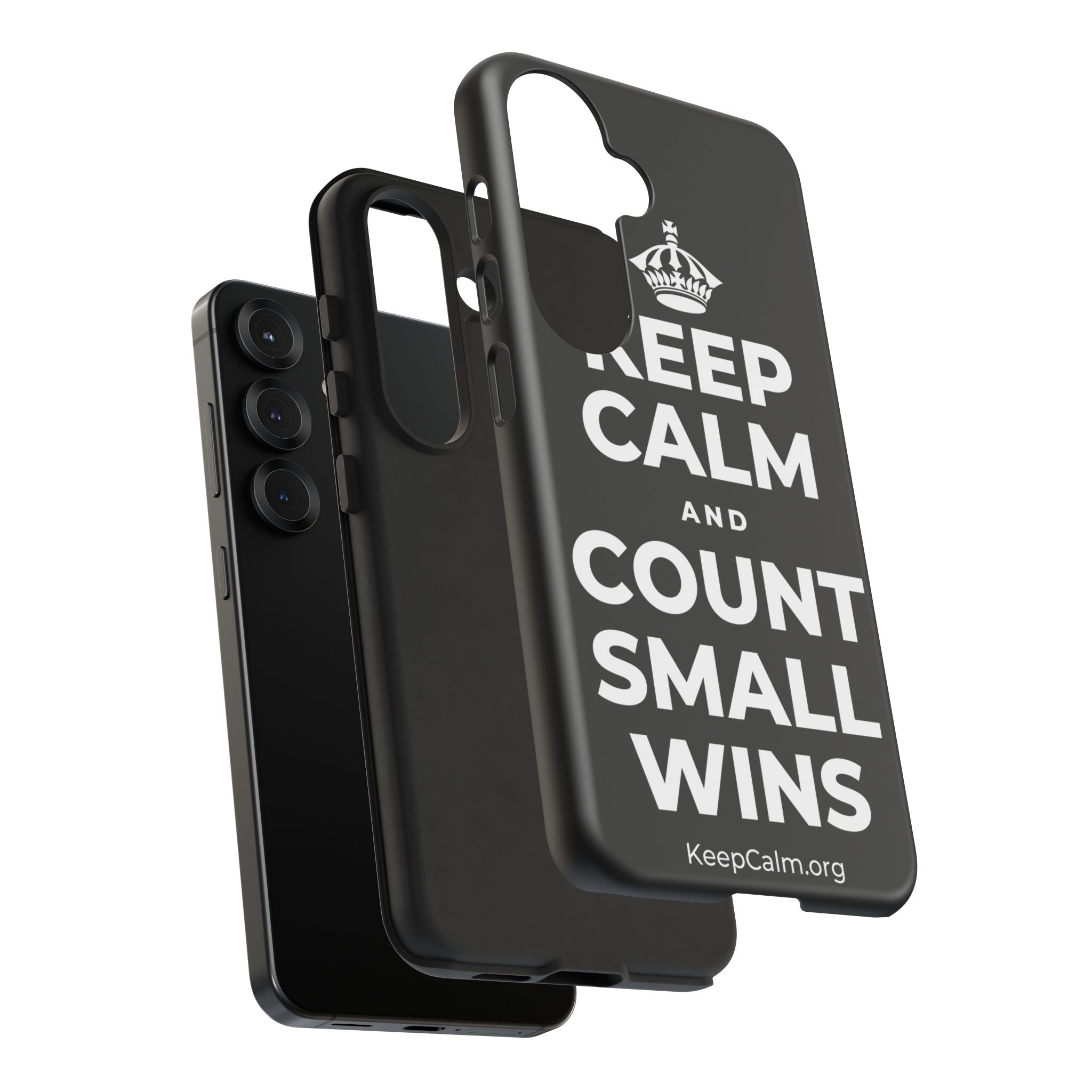 KEEP CALM AND COUNT SMALL WINS Phone Case