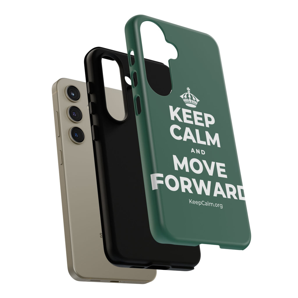 KEEP CALM AND MOVE FORWARD Phone Case