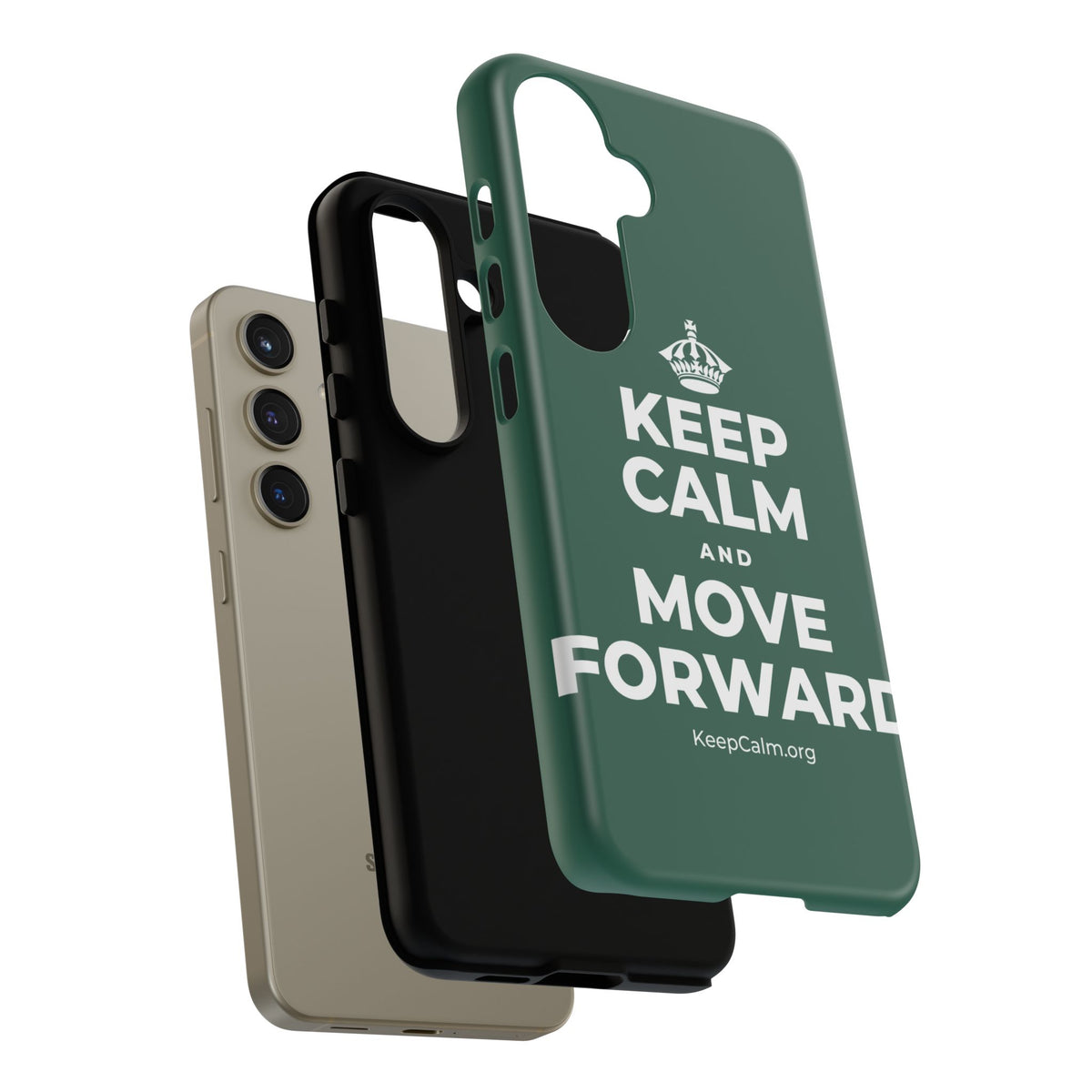 KEEP CALM AND MOVE FORWARD Phone Case