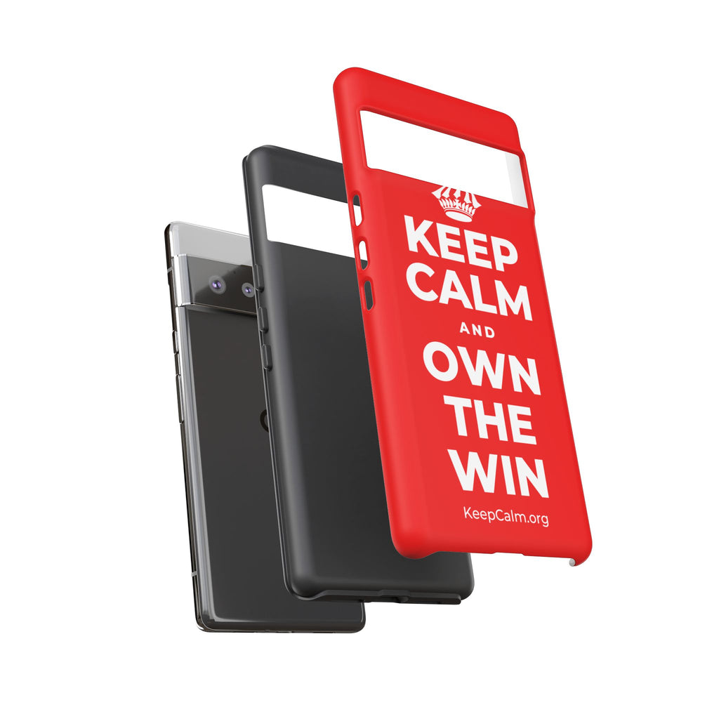 KEEP CALM AND OWN THE WIN Phone Case