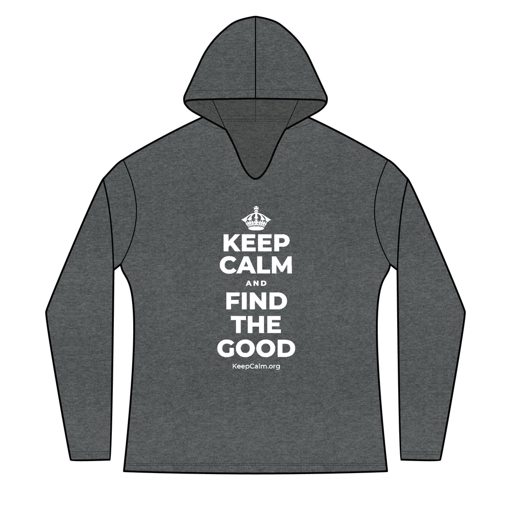 KEEP CALM AND FIND THE GOOD Women's Long Sleeve Hoodie