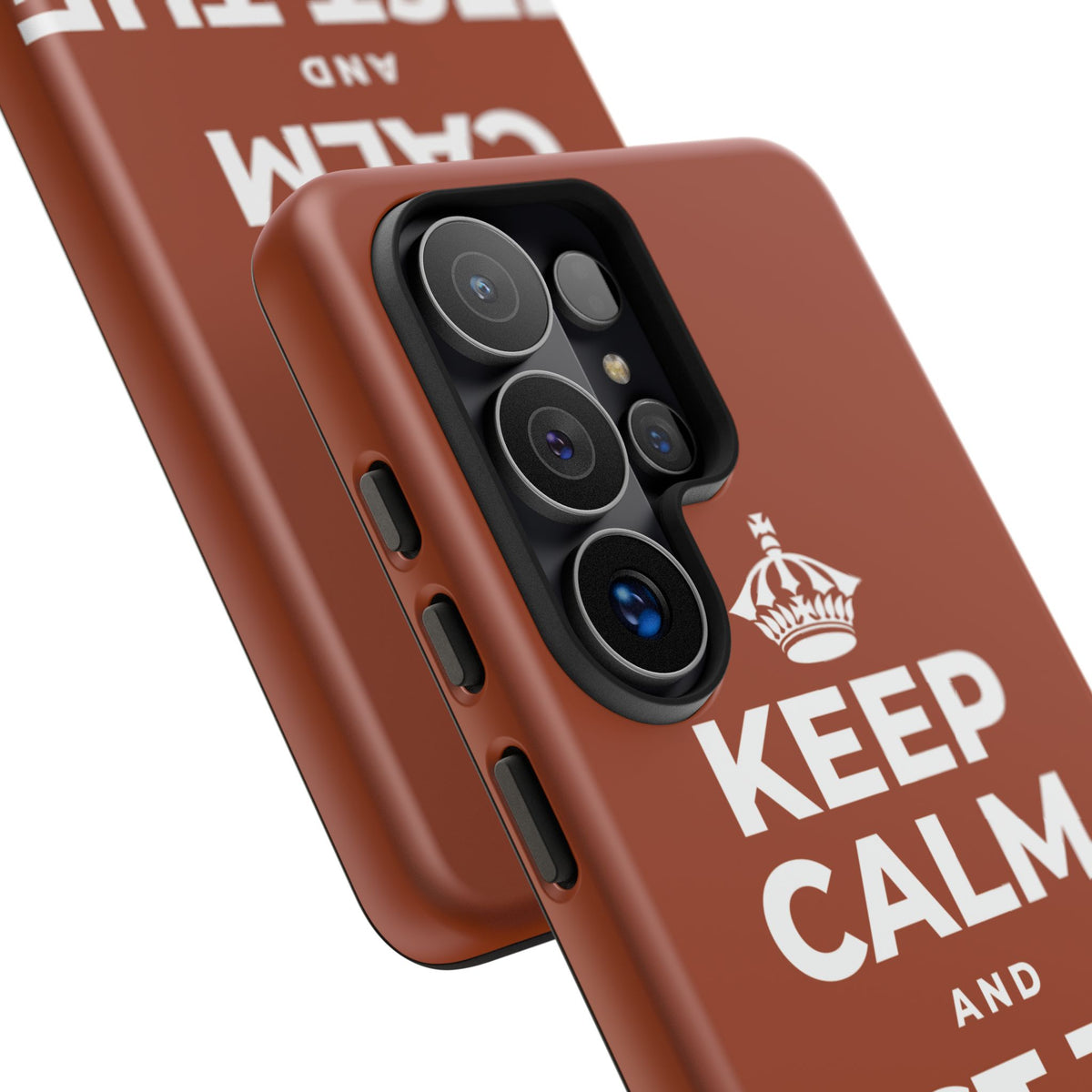 KEEP CALM AND TEST THE WATERS Phone Case