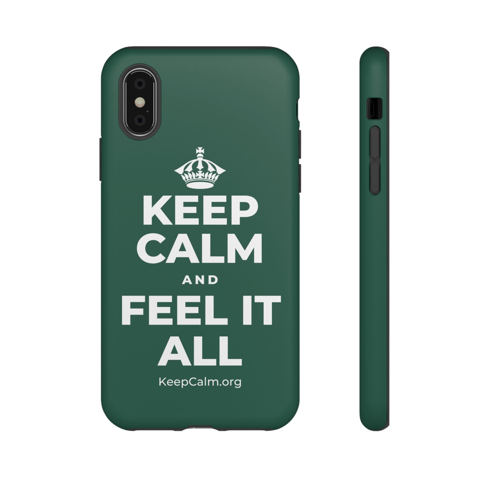 KEEP CALM AND FEEL IT ALL Phone Case
