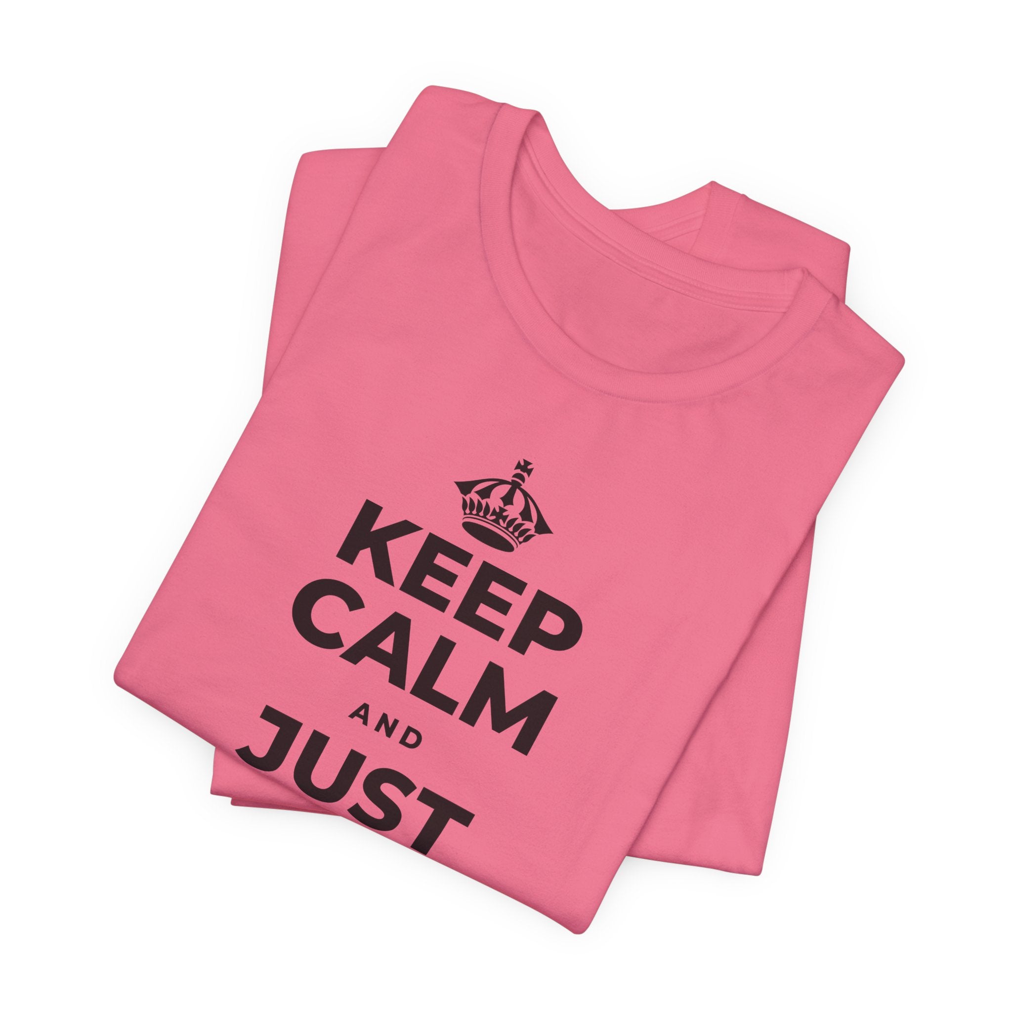 KEEP CALM AND JUST REST, THAT COUNTS T-Shirt (Military Green–Autumn)