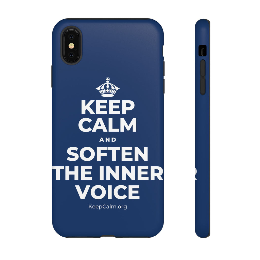 KEEP CALM AND SOFTEN THE INNER VOICE Phone Case