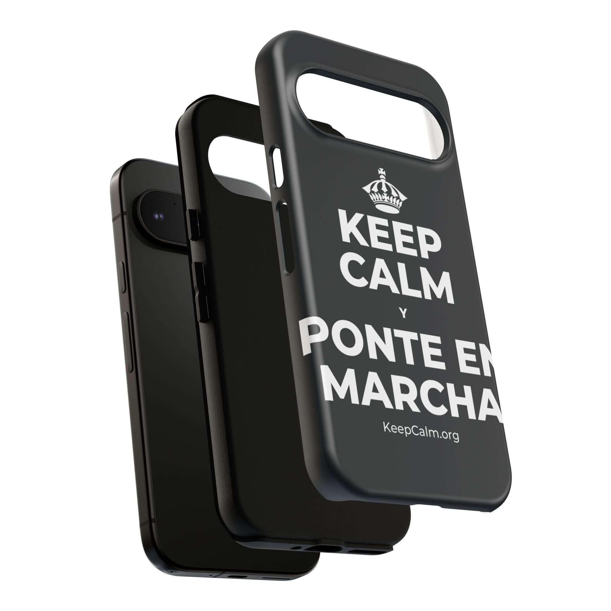 KEEP CALM Y PONTE EN MARCHA Phone Case (Dark)