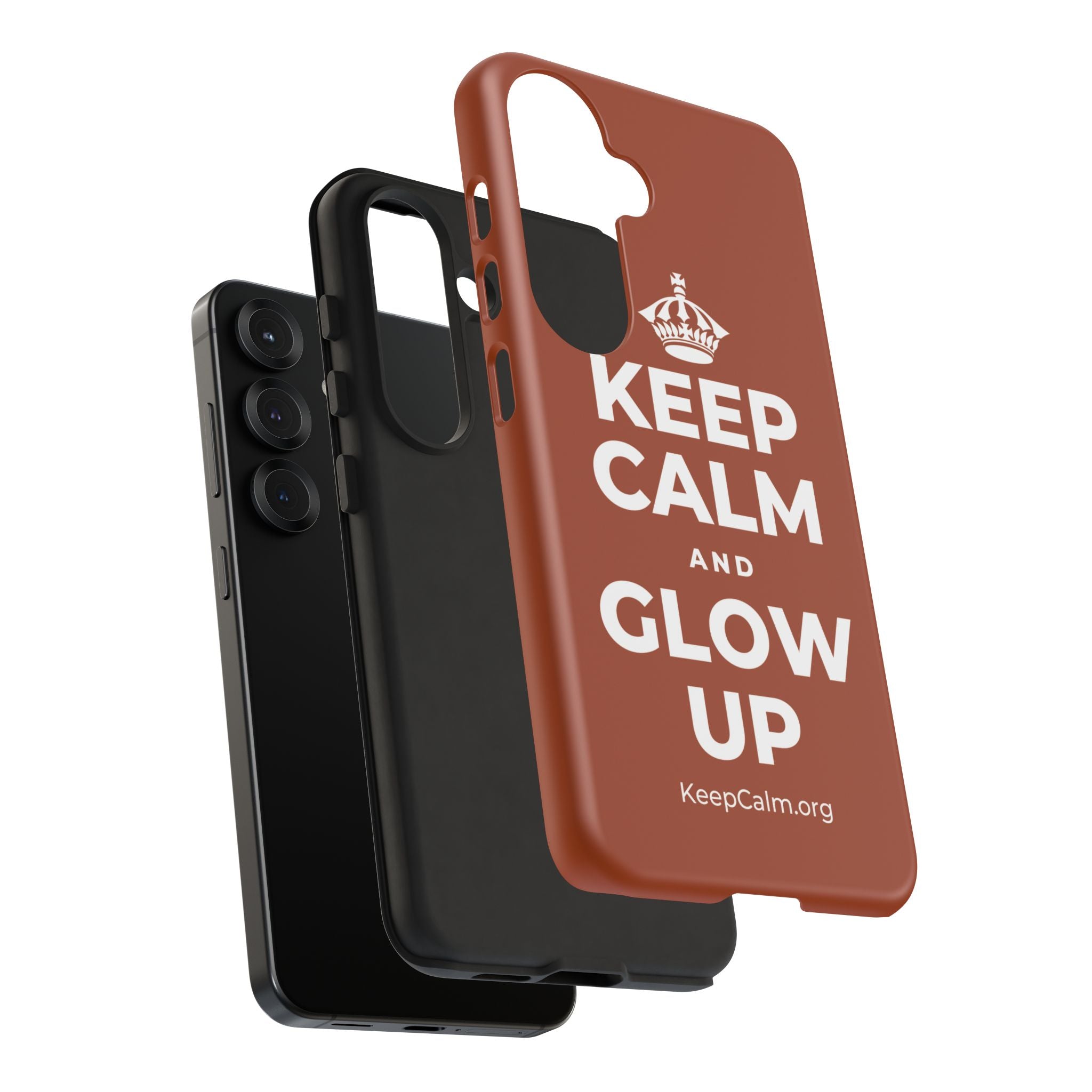 KEEP CALM AND GLOW UP Phone Case