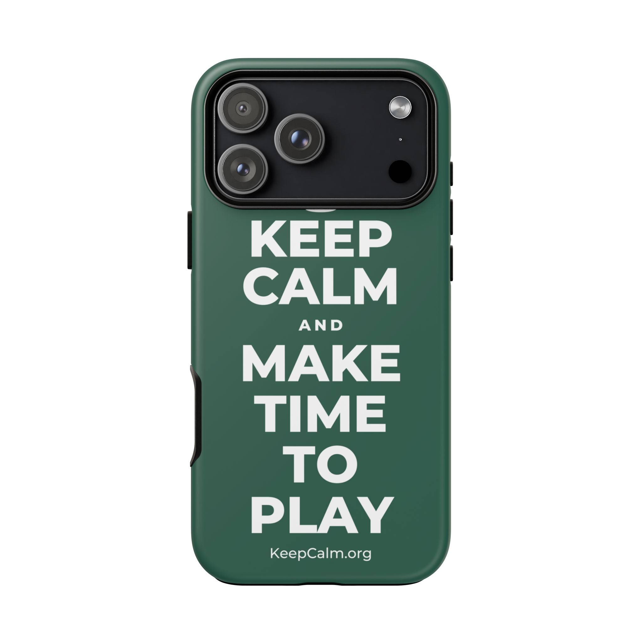 KEEP CALM AND MAKE TIME TO PLAY Phone Case