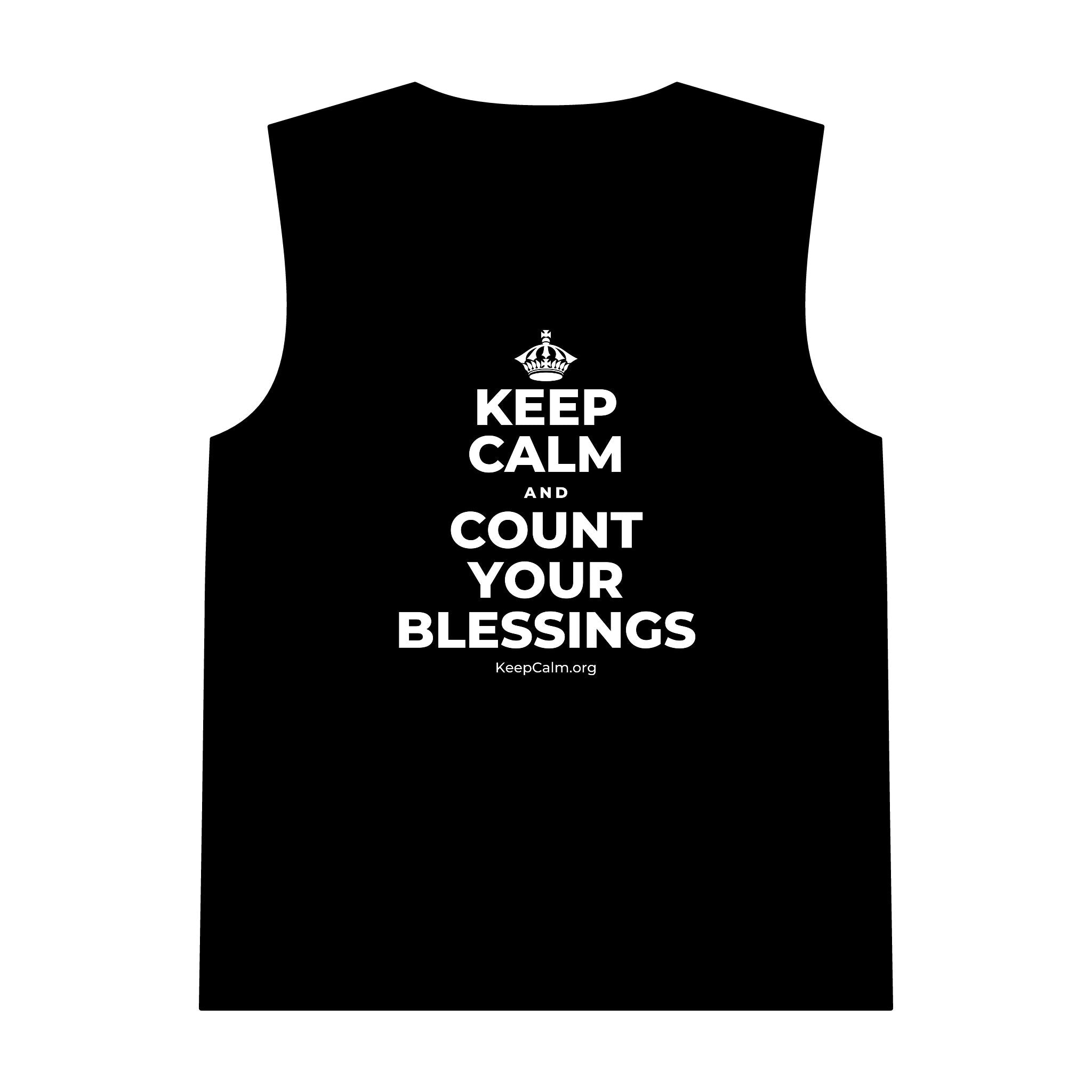 KEEP CALM AND COUNT YOUR BLESSINGS Tank Top
