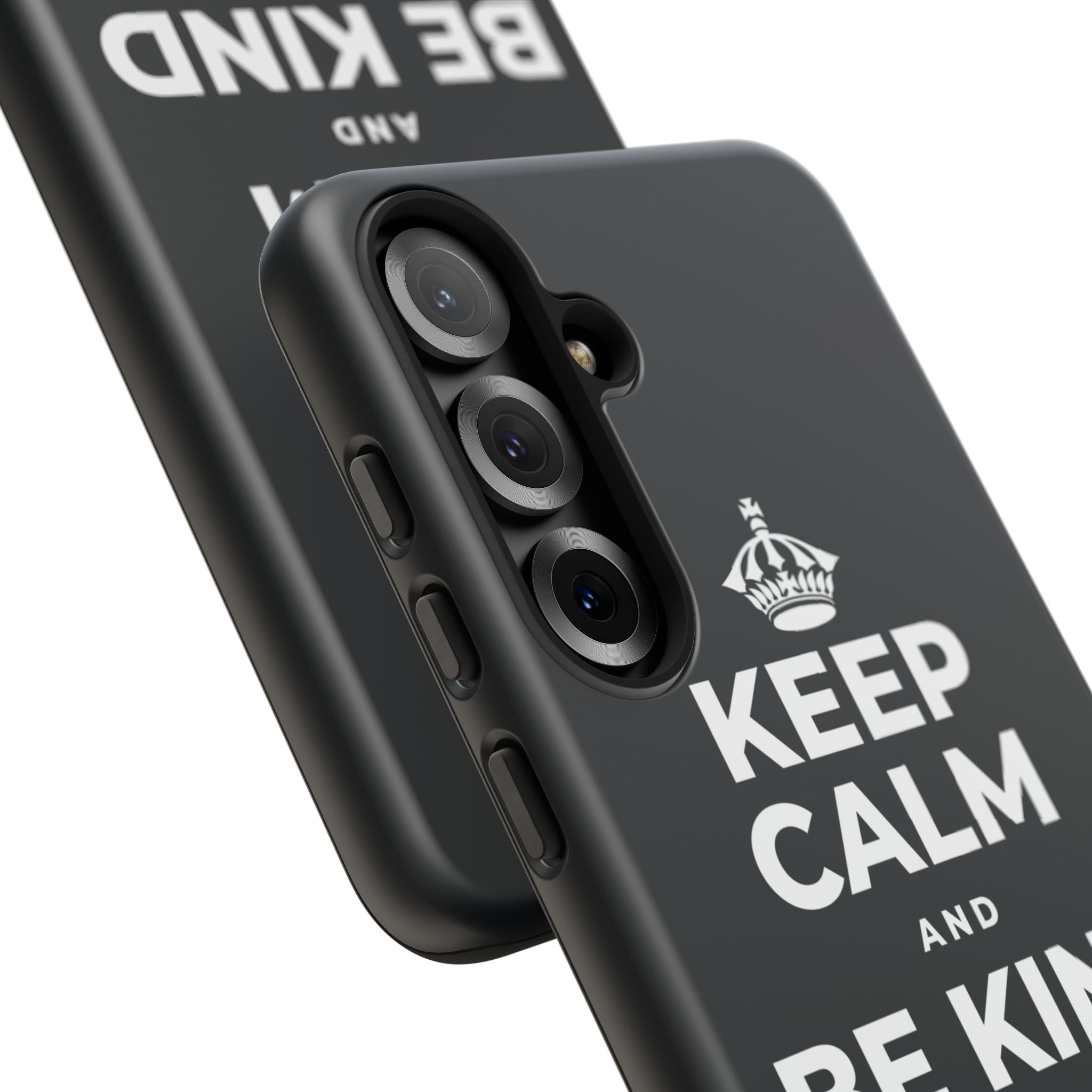 KEEP CALM AND BE KIND TO YOURSELF Phone Case (Dark)