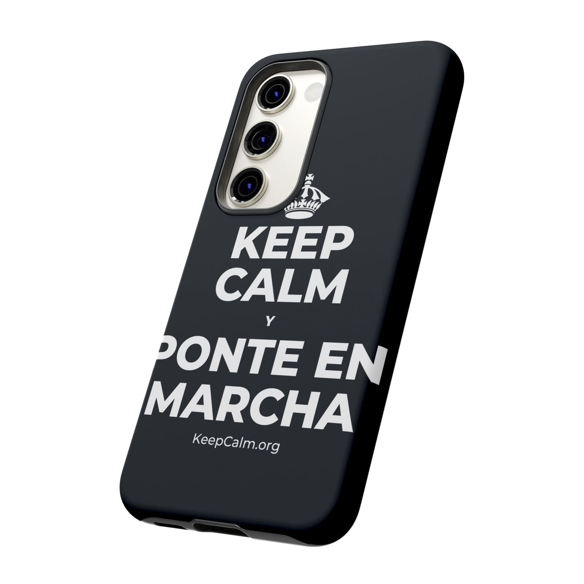KEEP CALM Y PONTE EN MARCHA Phone Case (Dark)