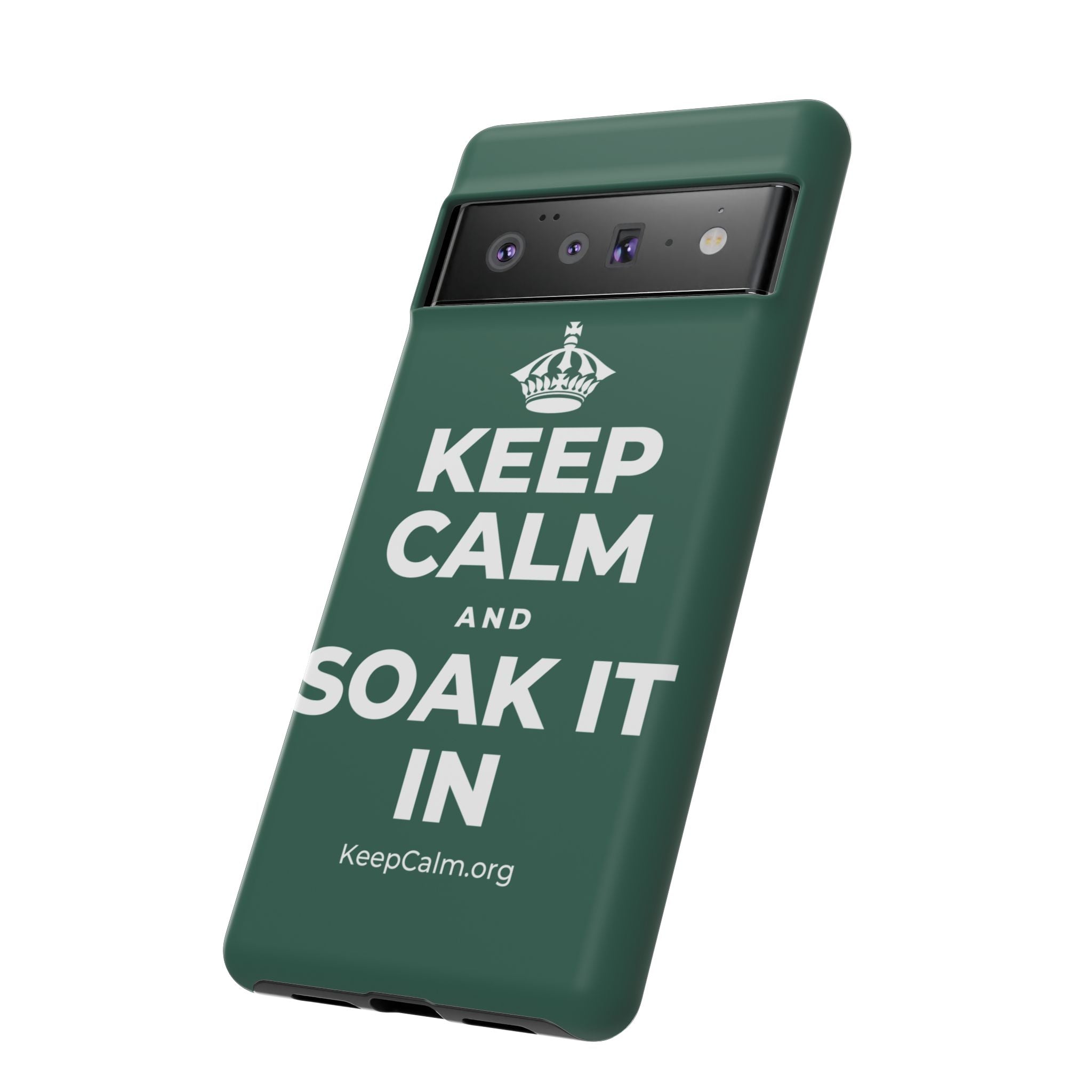 KEEP CALM AND SOAK IT IN Phone Case