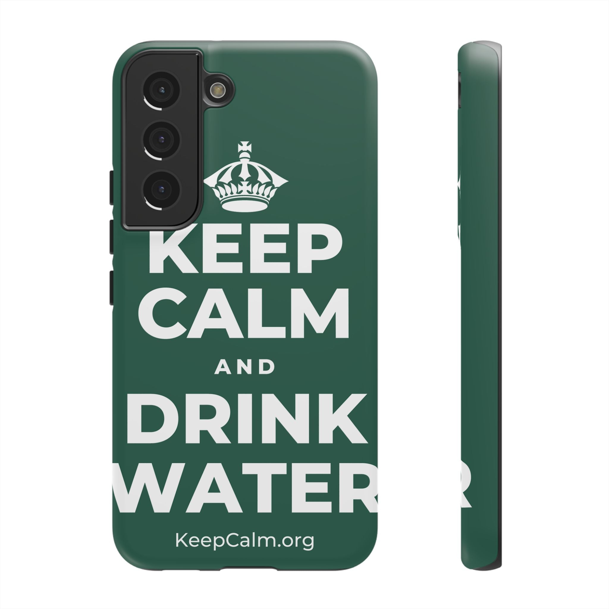 KEEP CALM AND DRINK WATER Phone Case