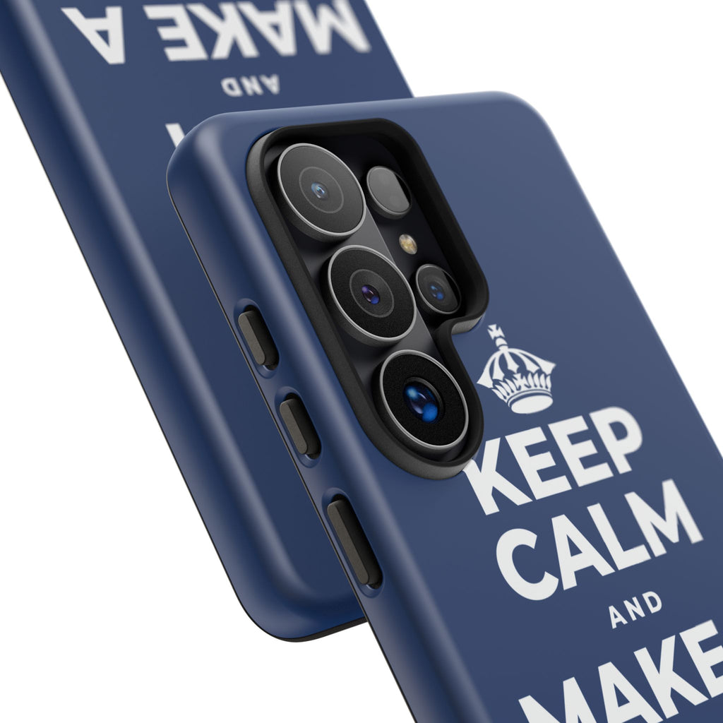 KEEP CALM AND MAKE A HAPPY MEMORY Phone Case
