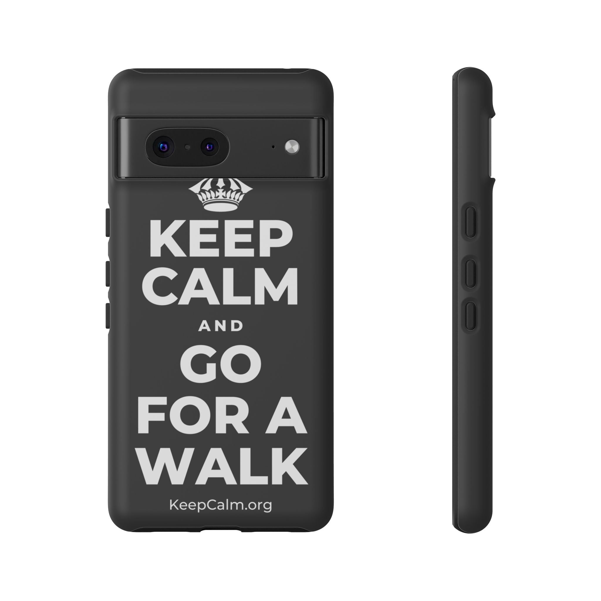 KEEP CALM AND GO FOR A WALK Phone Case