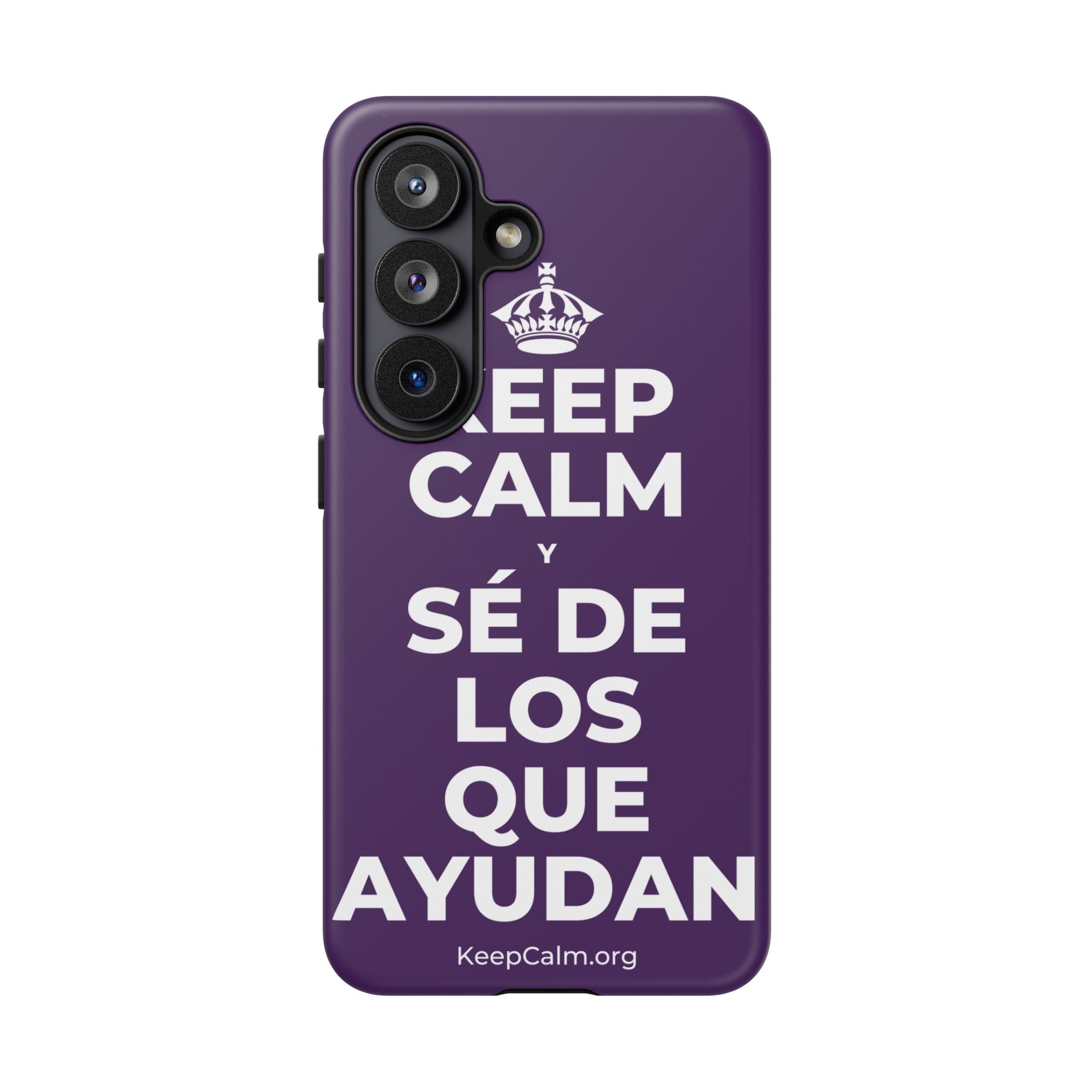 KEEP CALM Y SÉ DE LOS QUE AYUDAN Phone Case