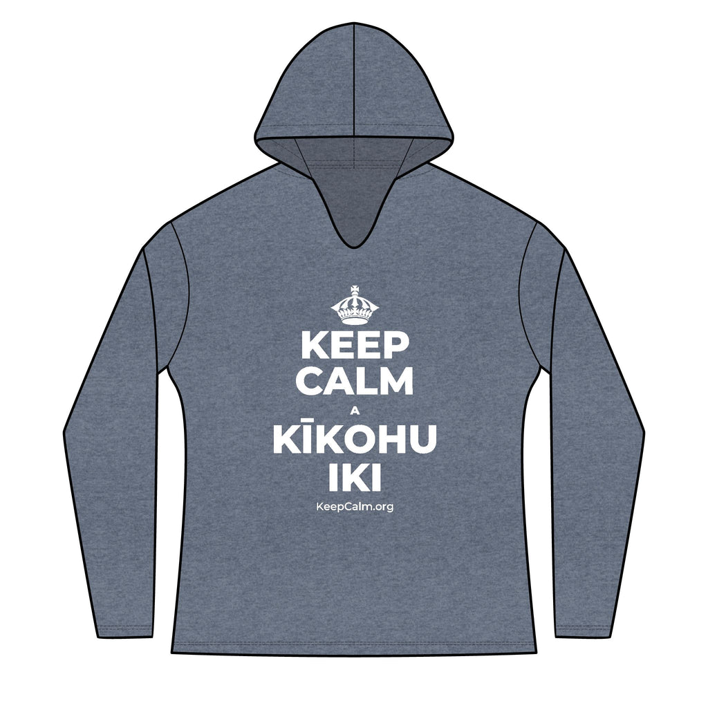 KEEP CALM A KĪKOHU IKI Women's Long Sleeve Hoodie