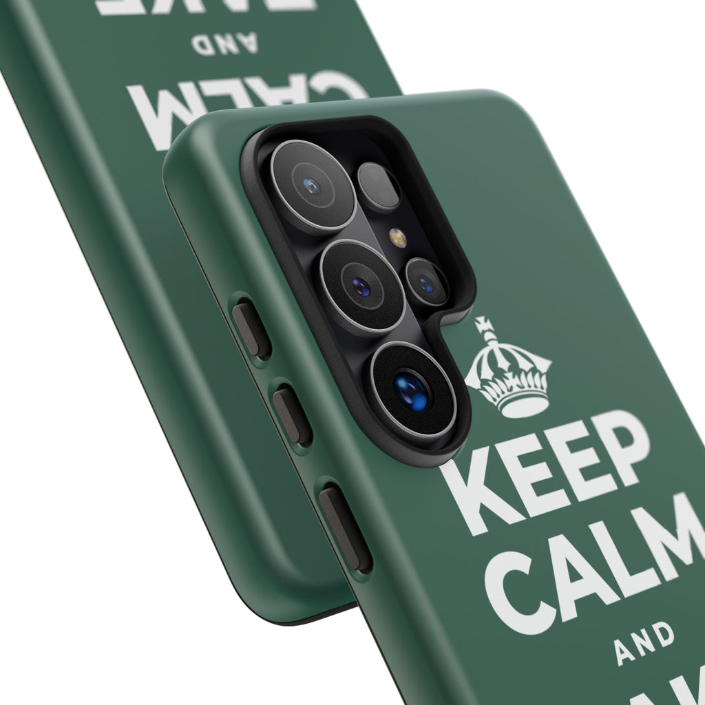 KEEP CALM AND TAKE FLIGHT Phone Case