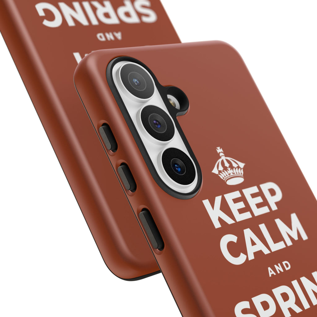 KEEP CALM AND SPRING FORWARD GENTLY Phone Case