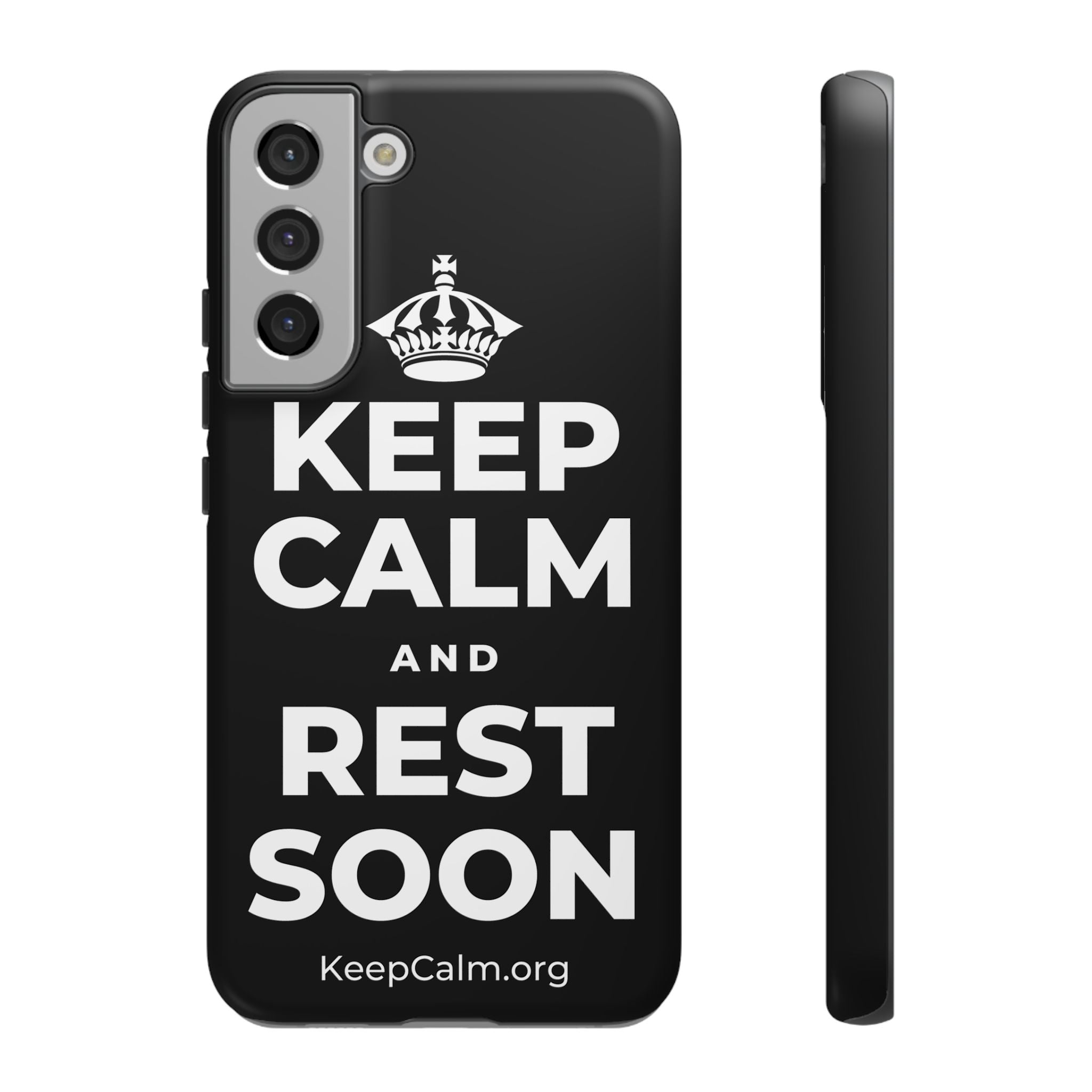 KEEP CALM AND REST SOON Phone Case