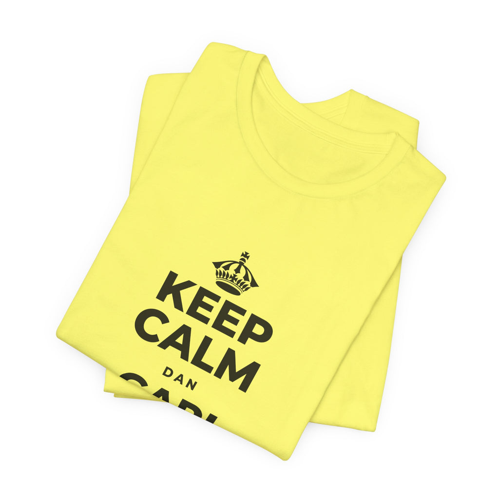 KEEP CALM DAN CARI HANGAT DI HAL KECIL T-Shirt (Soft Cream–Heather Mauve)