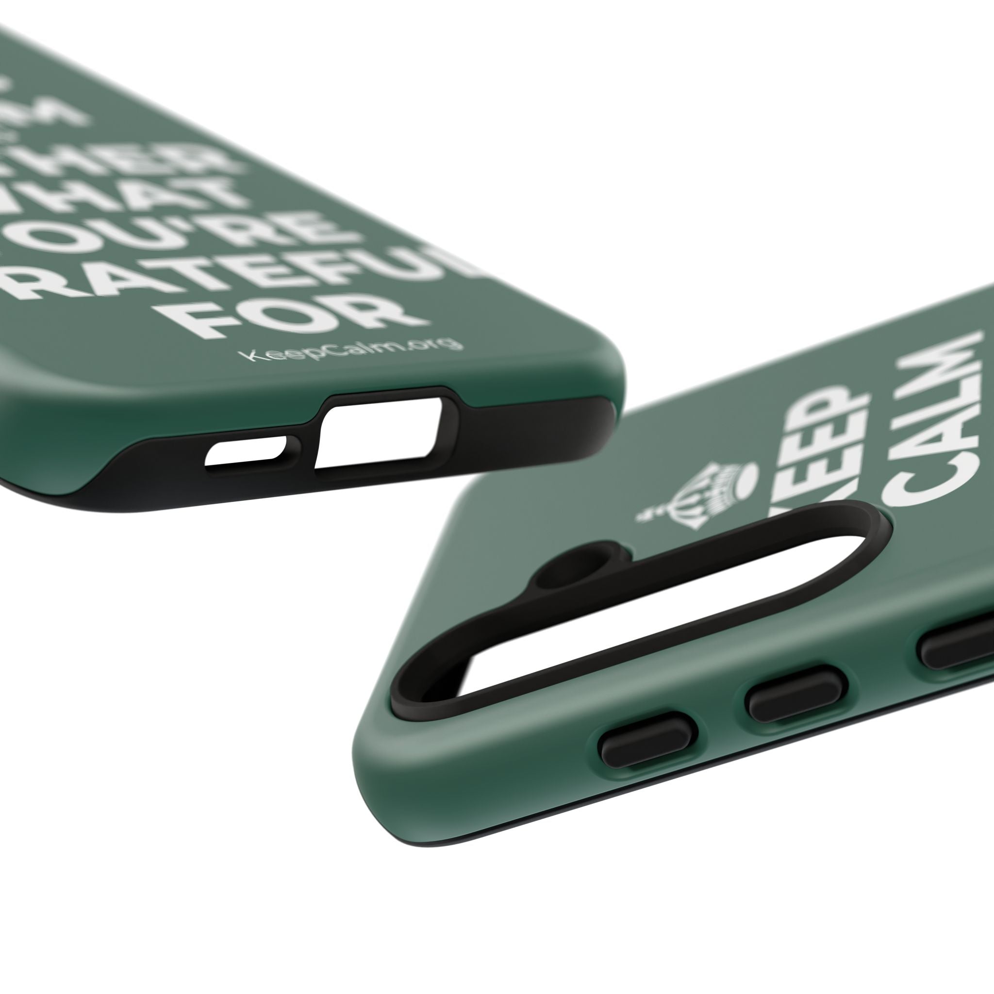 KEEP CALM AND GATHER WHAT YOU'RE GRATEFUL FOR Phone Case
