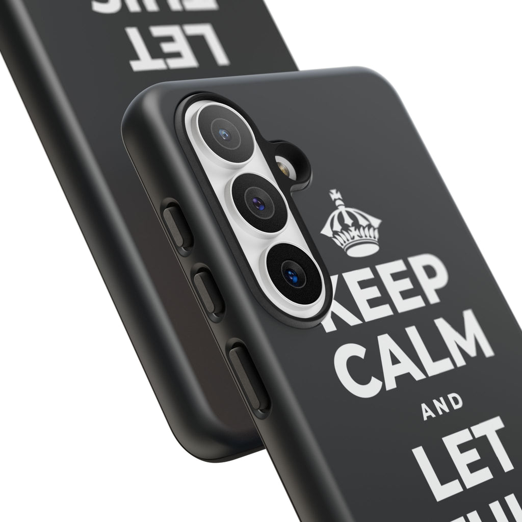 KEEP CALM AND LET THIS FEELING PASS Phone Case (Dark)