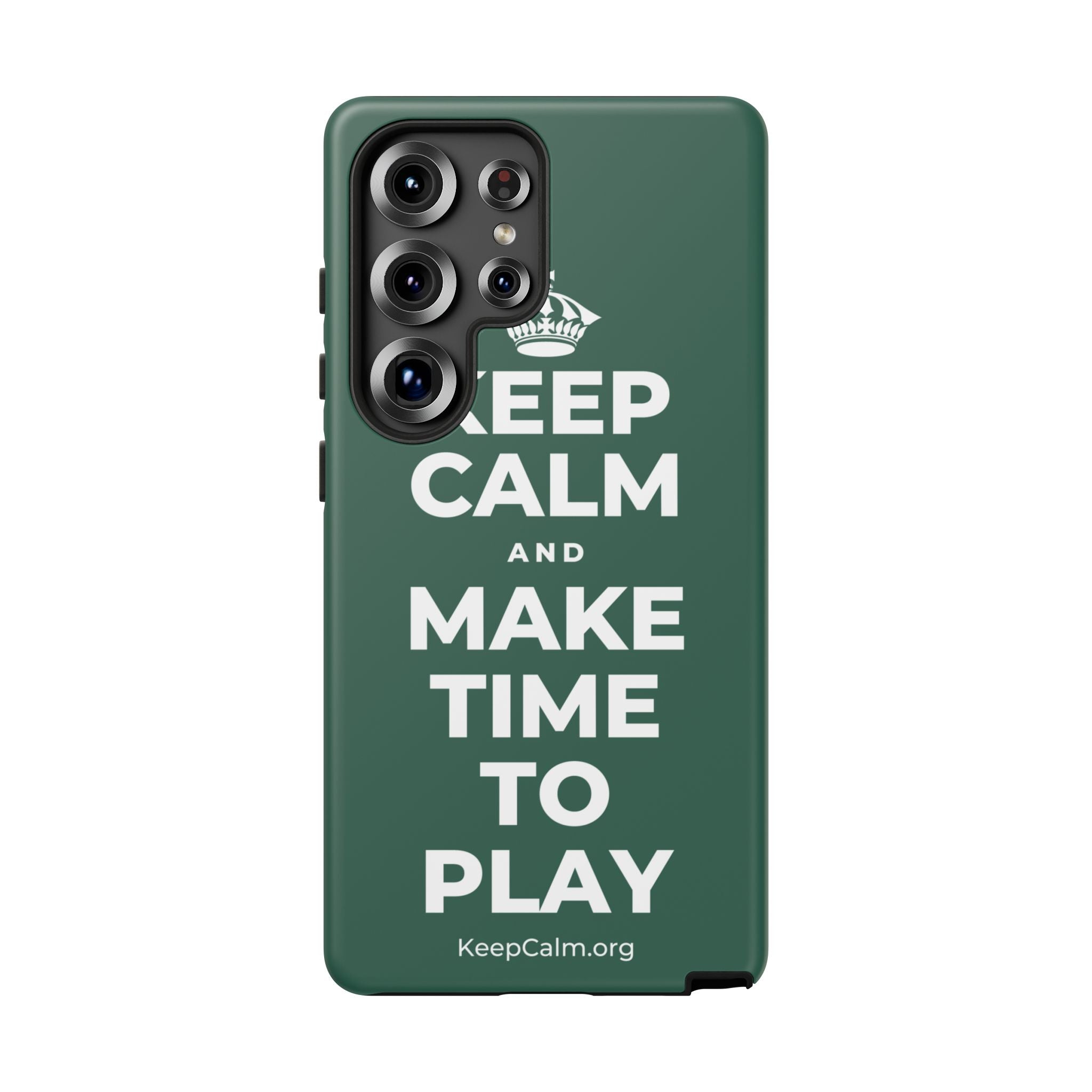 KEEP CALM AND MAKE TIME TO PLAY Phone Case