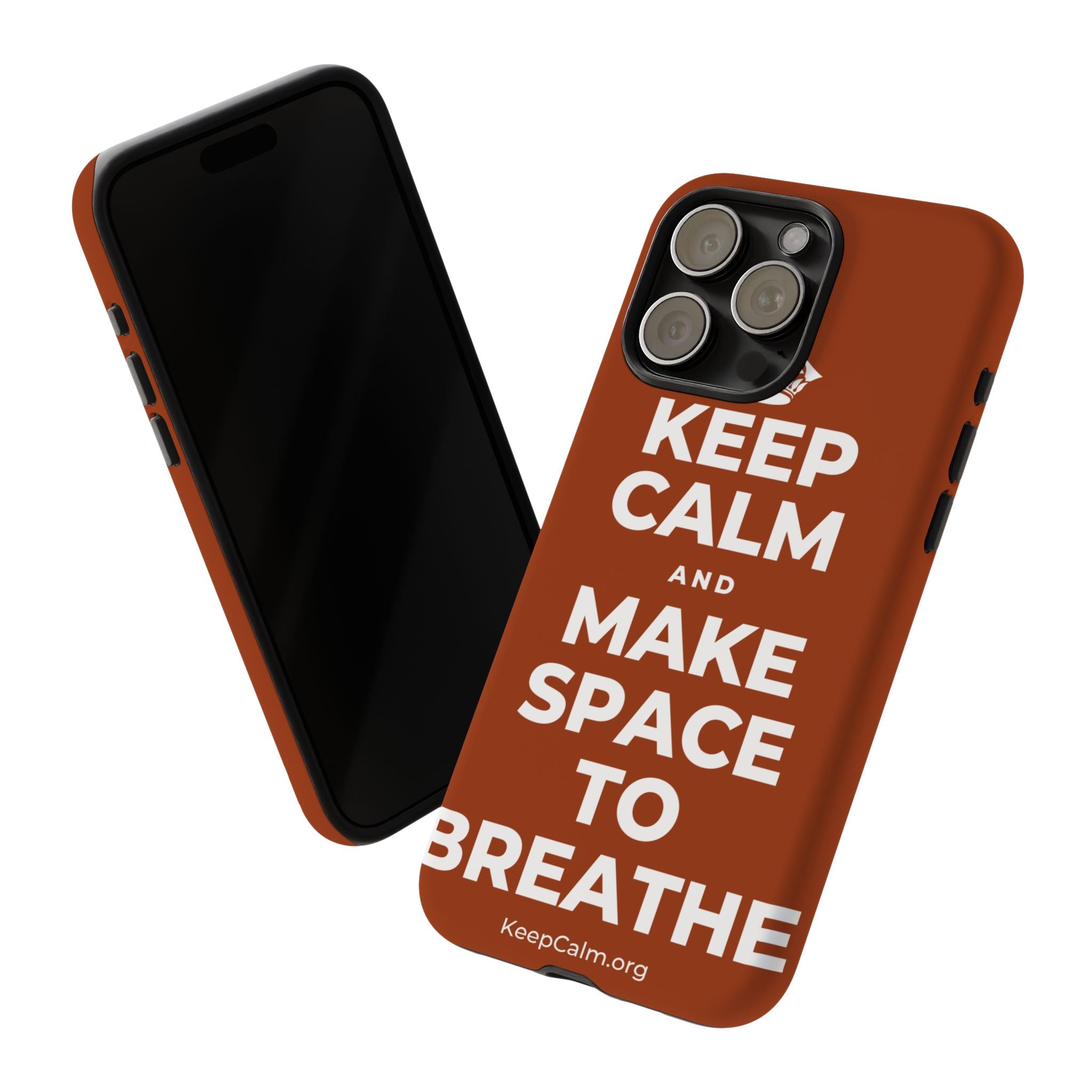 KEEP CALM AND MAKE SPACE TO BREATHE Phone Case